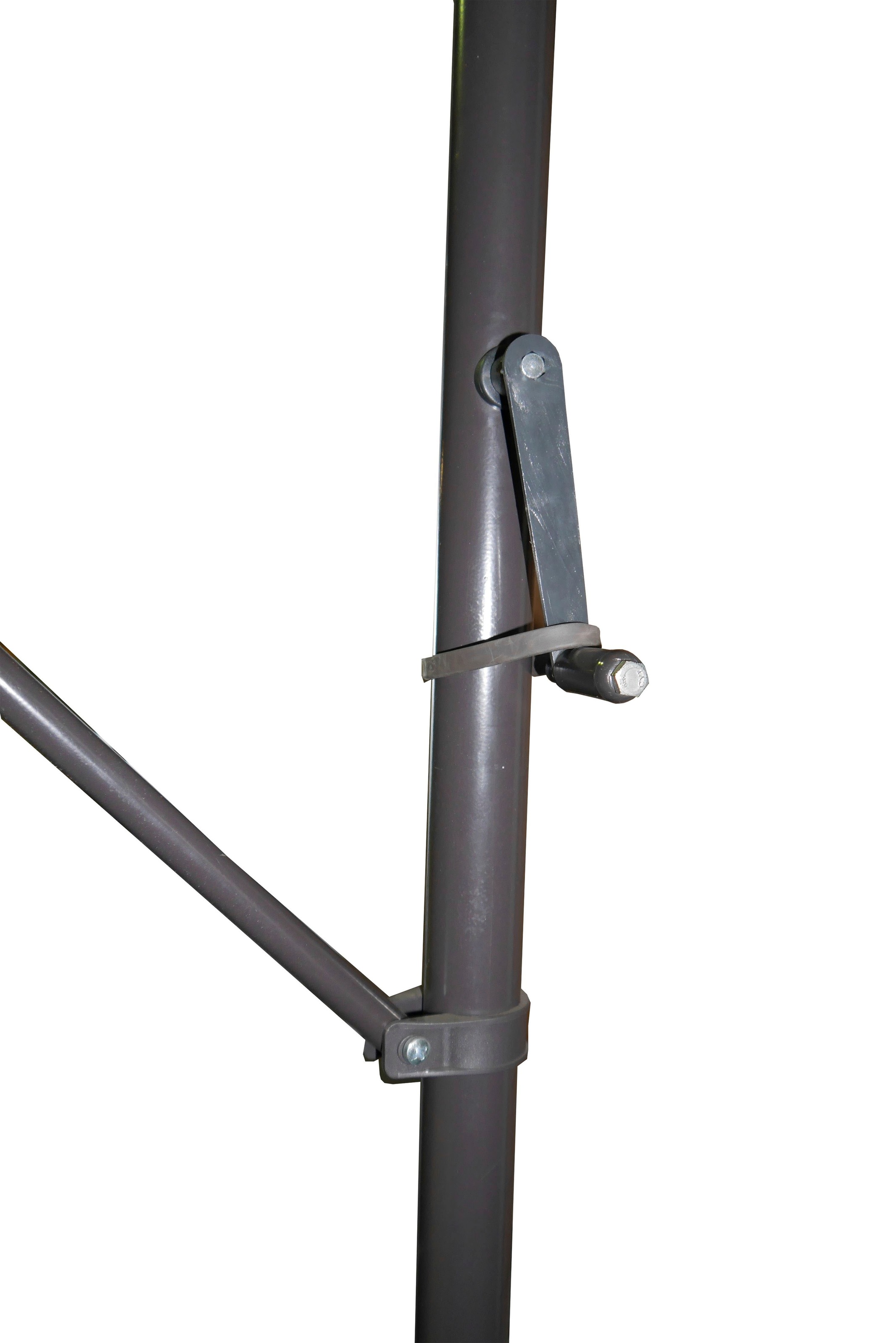 Klemmmarkise "Style", braun, B:300cm H:225cm, Polyacryl, ANGERER FREIZEITMÖBEL, Markisen, Montage ohne Bohren und Dübeln 4