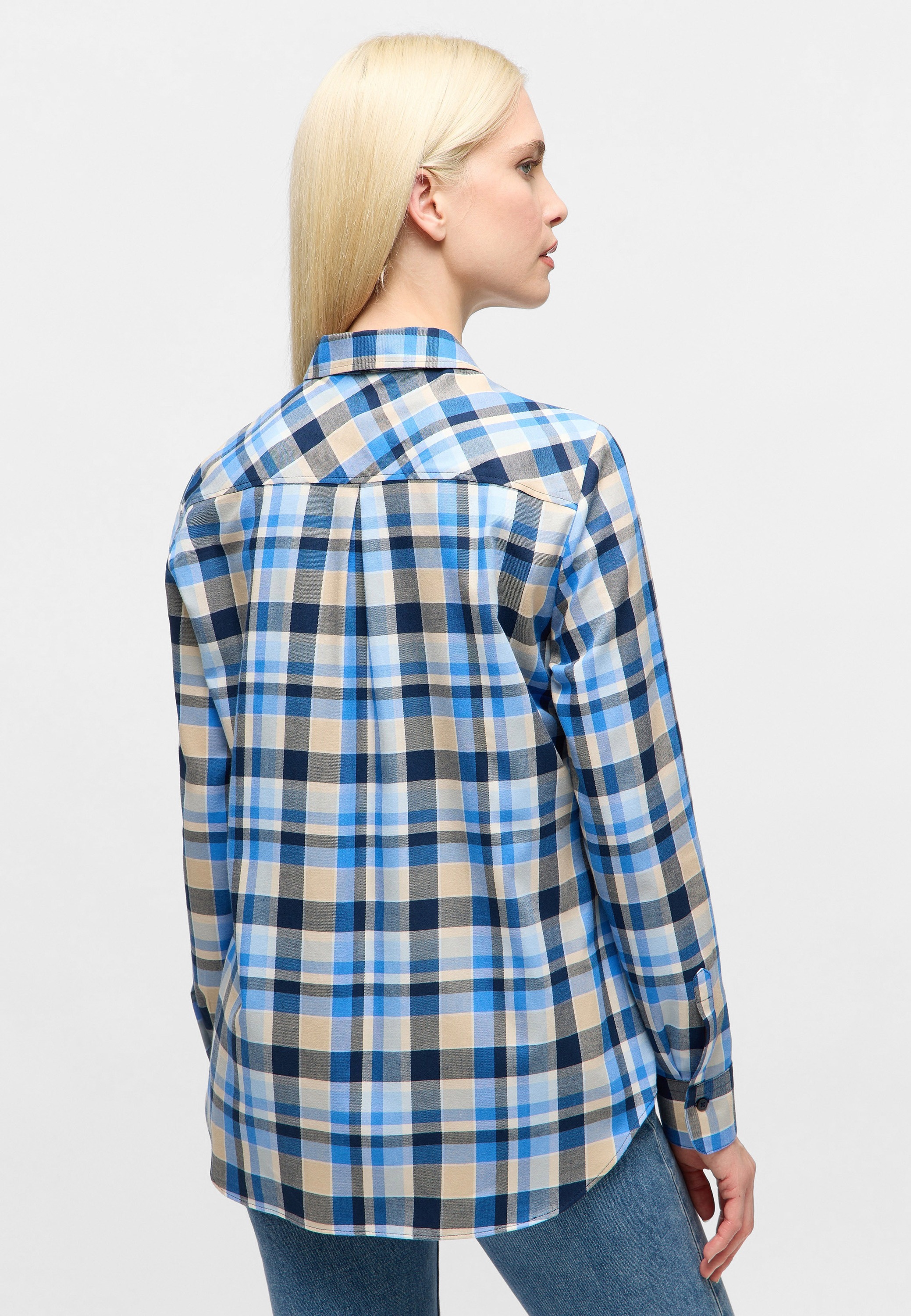 Eterna Hemdbluse "REGULAR FIT" EASY IRON (bügelleicht) günstig online kaufen