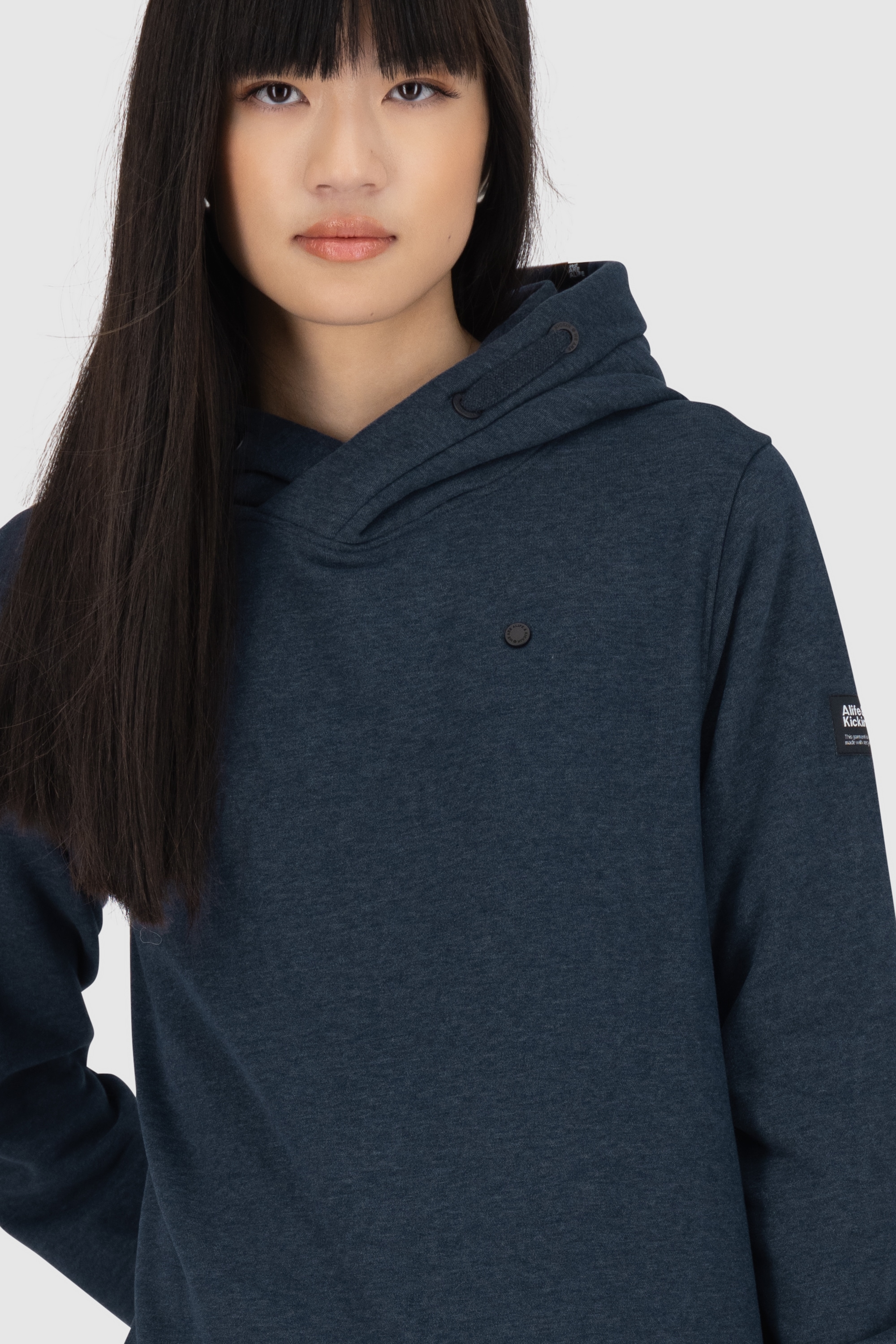 Alife & Kickin Kapuzensweatshirt »Damen SarinaAK A«, Hoodie Kapuzenpullover, Sweatshirt mit Kapuze und Kängurutasche