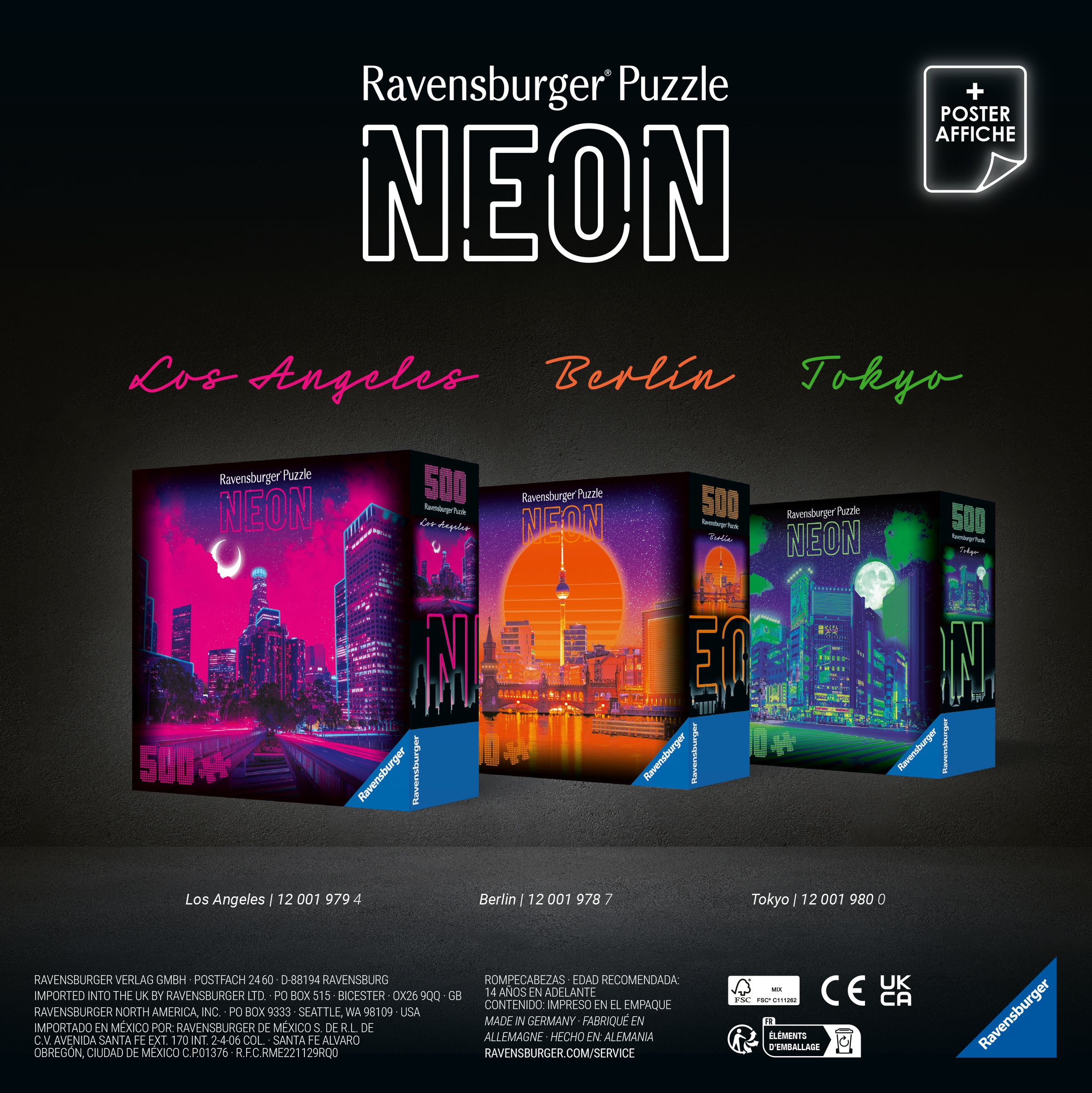 Ravensburger Puzzle »Berlin« Made in Germany