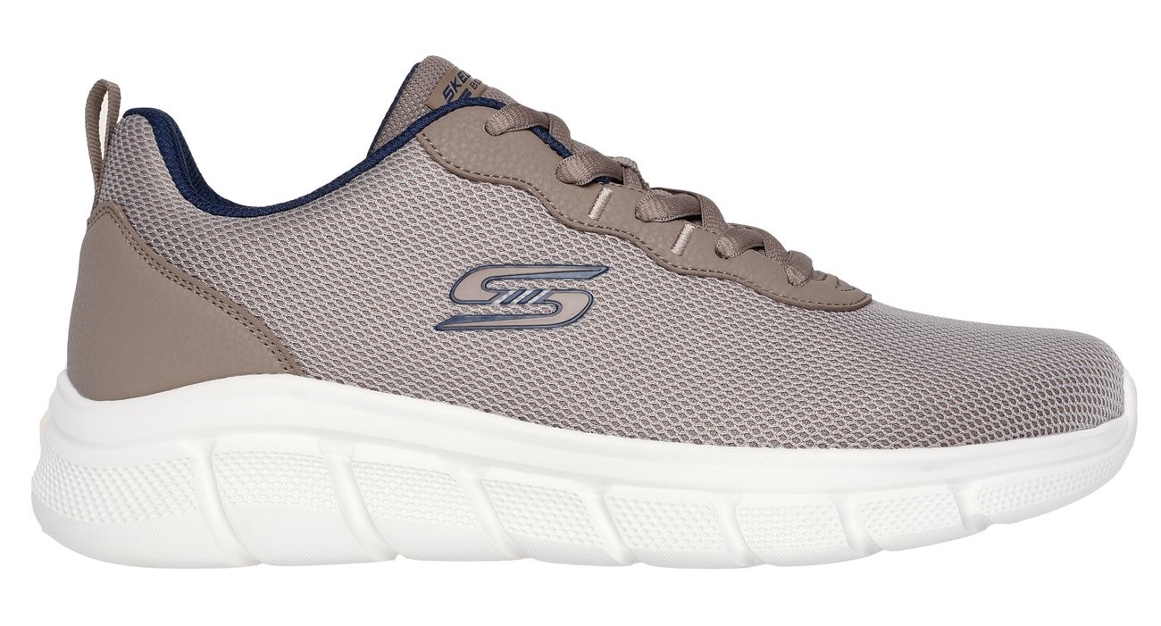 Skechers Sneaker »Bobs Sport™ B Flex – Chill Edge«, Chunky Sneaker, Schnürschuhe in veganer Verarbeitung