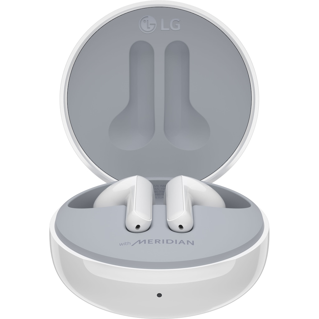 LG In-Ear-Kopfhörer »TONE Free FN6«, Bluetooth, True Wireless-Echo Noise Cancellation (ENC)-Noise-Reduction, MERIDIAN-Sound