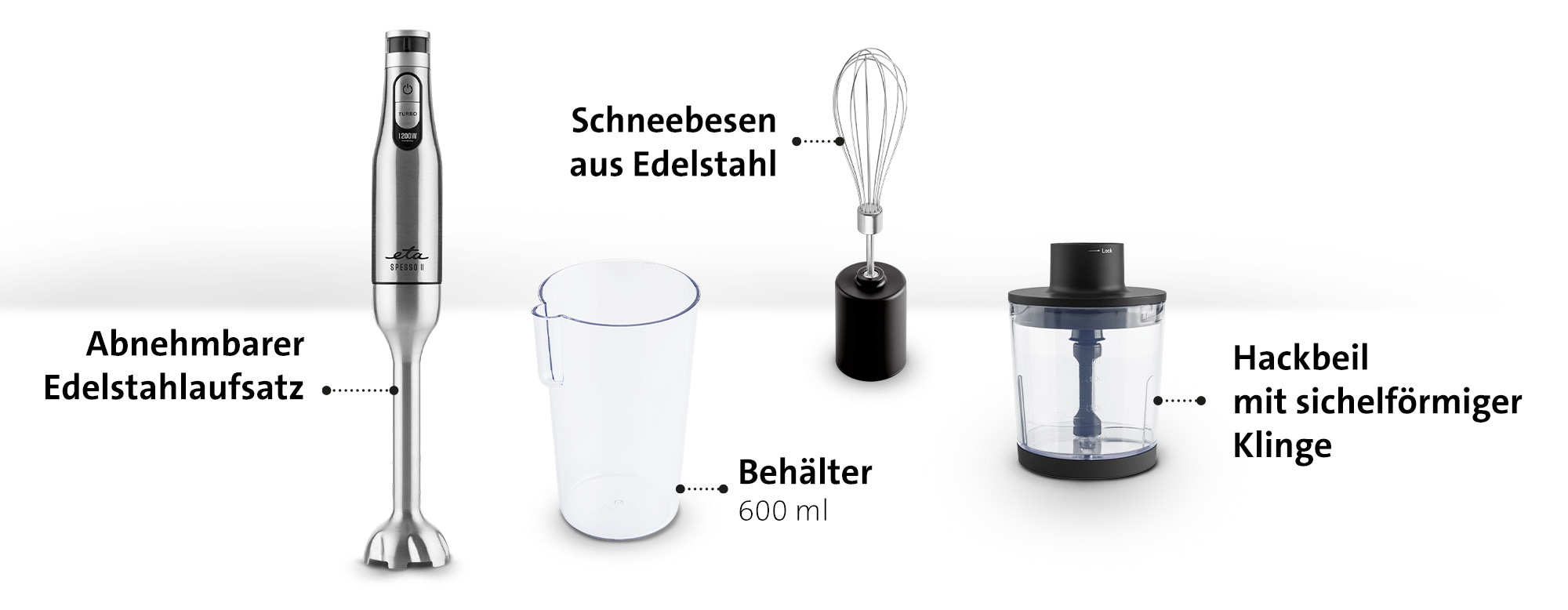 eta Stabmixer »Spesso« 1200 W