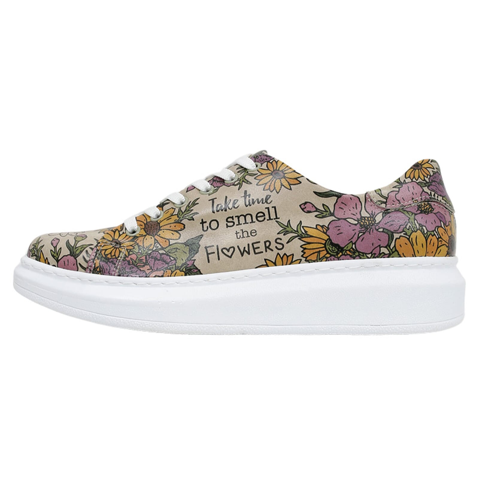 DOGO Plateausneaker »Myra Smell The Flowers Damen Sneaker / Female«, Vegan
