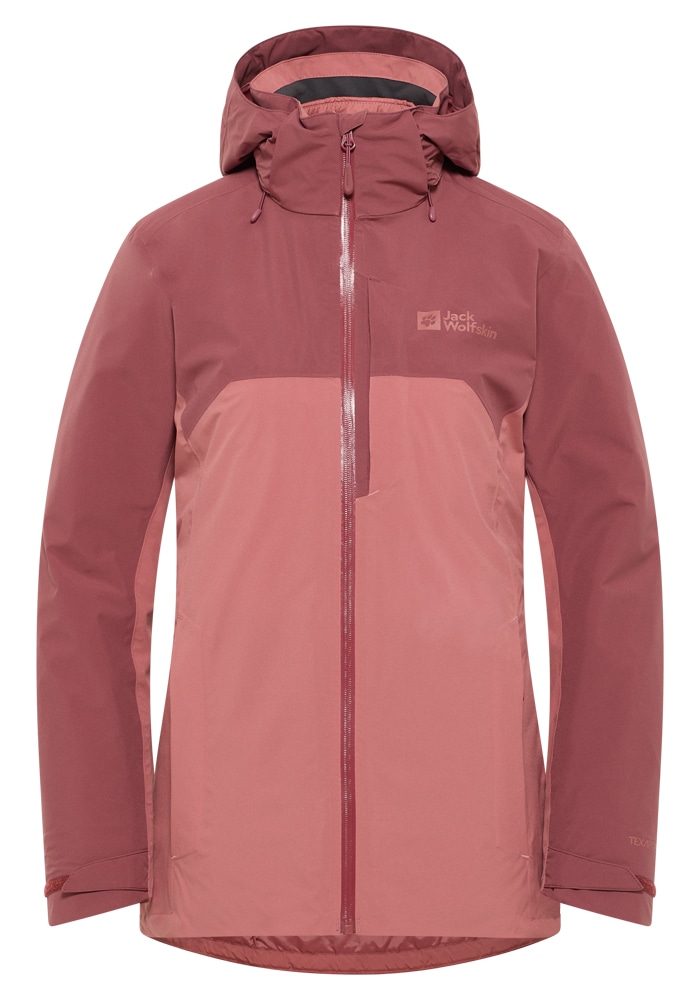 Jack Wolfskin 3-in-1-Funktionsjacke »HUNBERG 3IN1 JKT W«, mit Kapuze