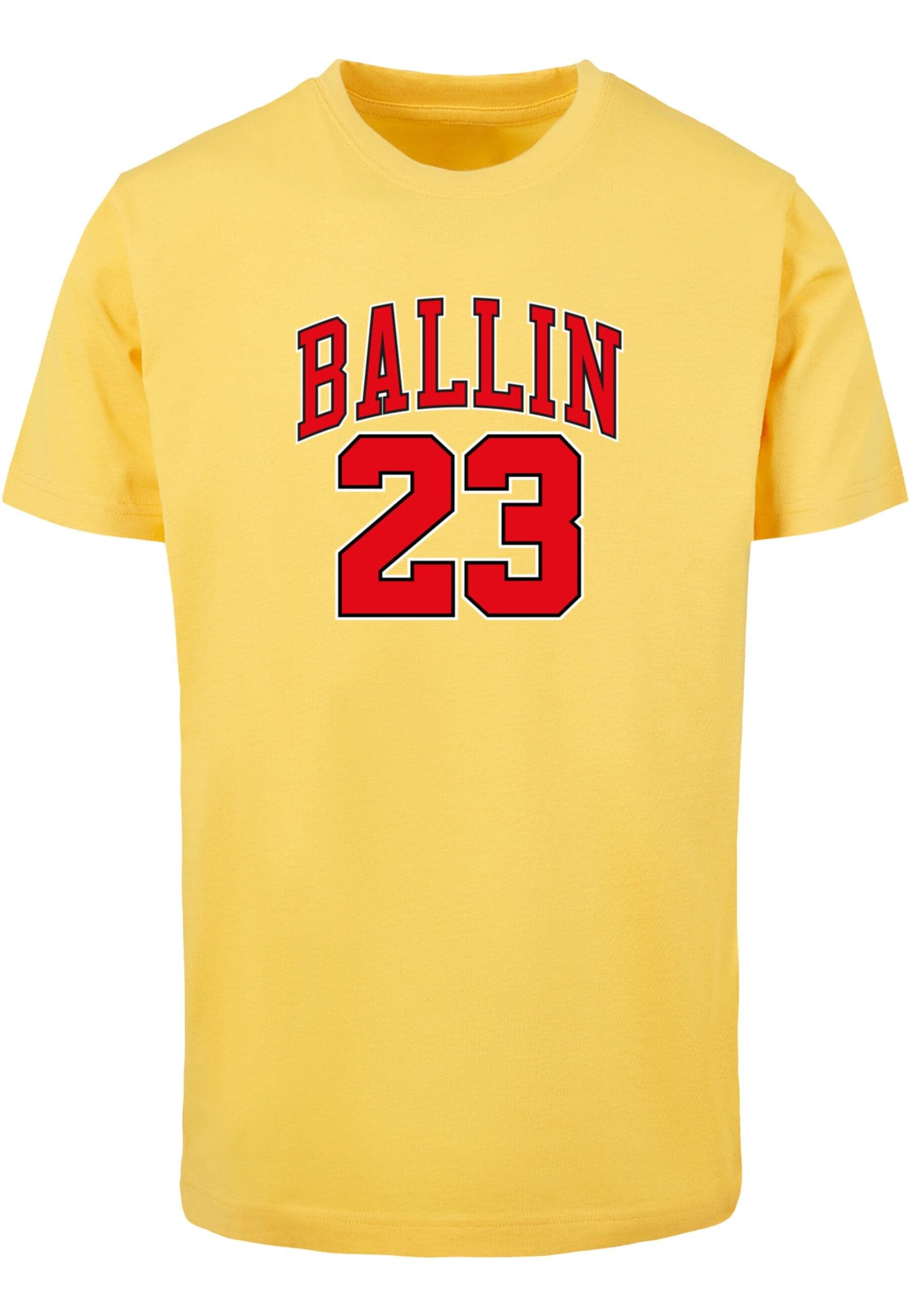 MisterTee Kurzarmshirt "MisterTee Herren Ballin 23 Tee" 1 Stk. tlg. günstig online kaufen