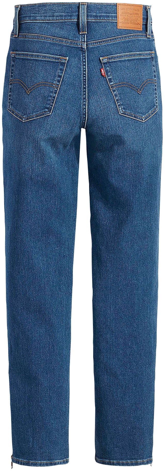 Levi's® 5-Pocket-Jeans »724 BUTTON SHANK«, mit Reisverschlussdetail am Saum