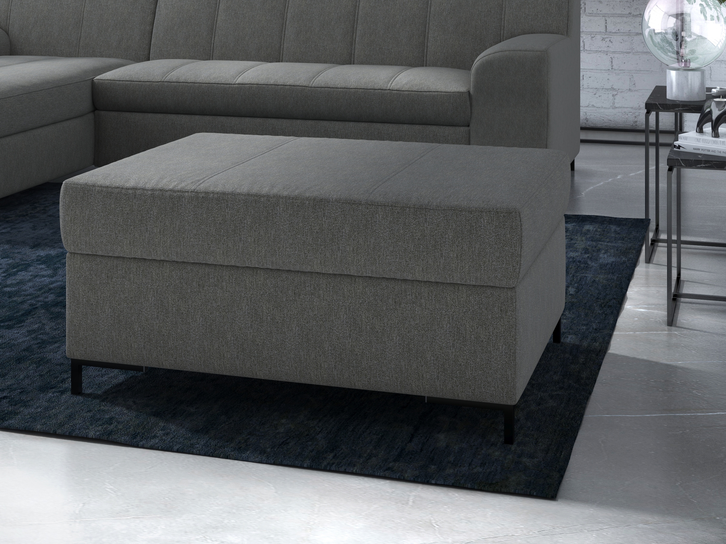 Home affaire Polsterhocker "Balme" passend zur Serie "Balme" günstig online kaufen