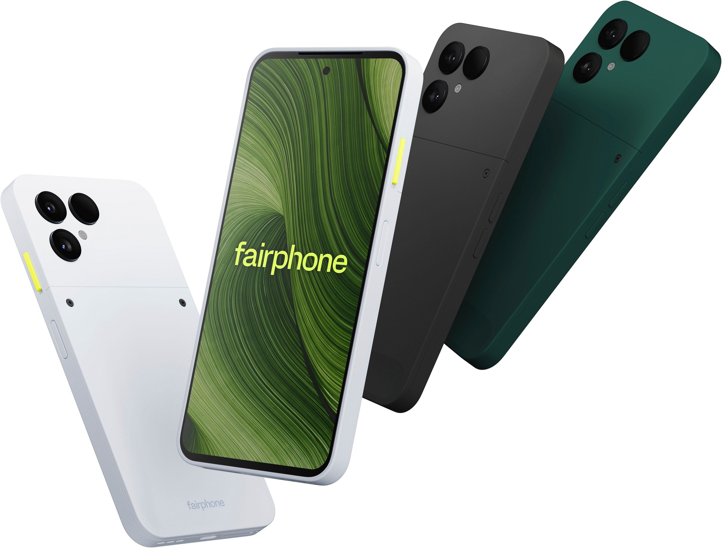 Fairphone Smartphone »Das Fairphone ( Gen. 6 )« Forest Green