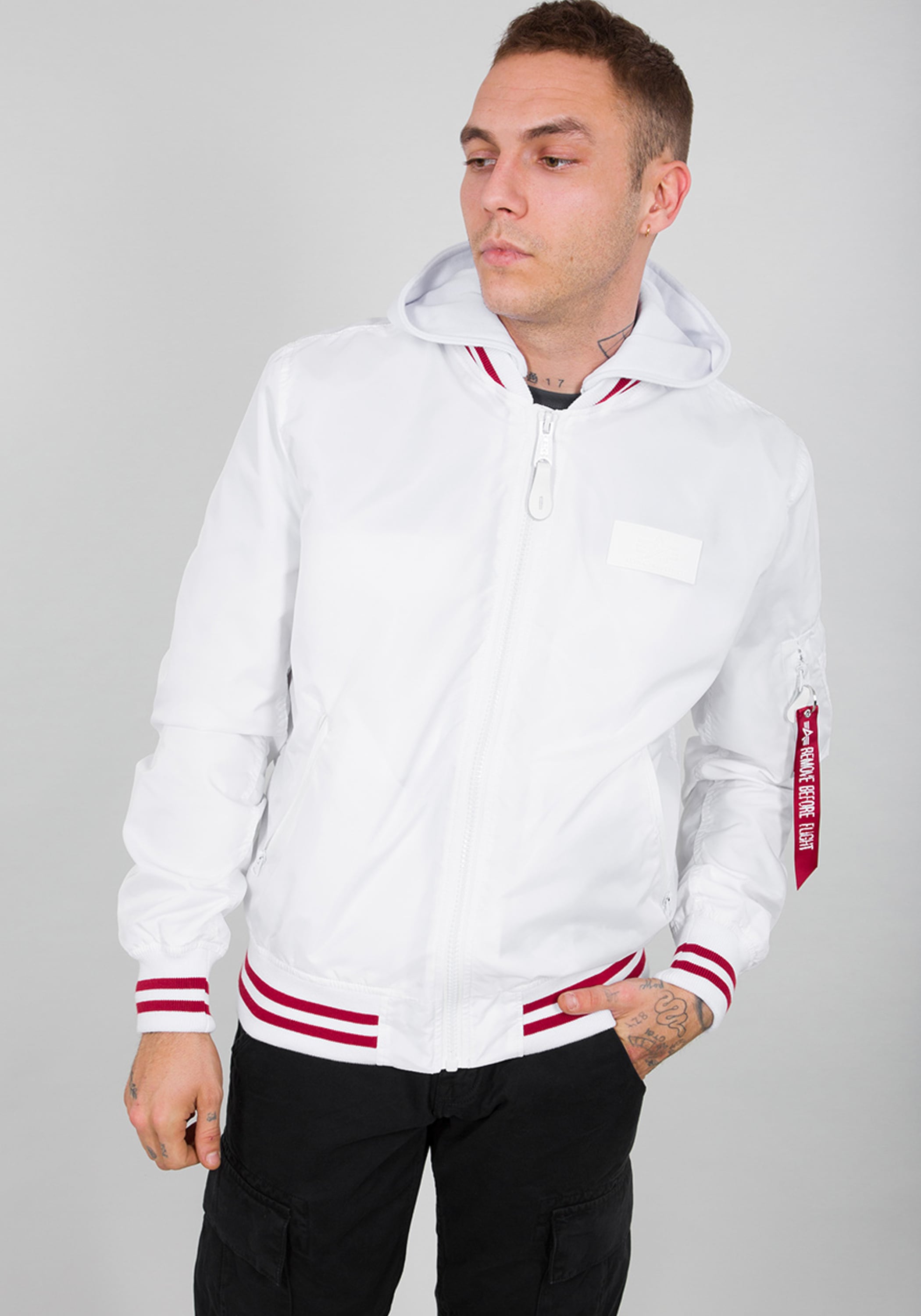 Alpha Industries Bomberjacke »Alpha Industries Men - Bomber Jackets MA-1 TT Hood Defense«
