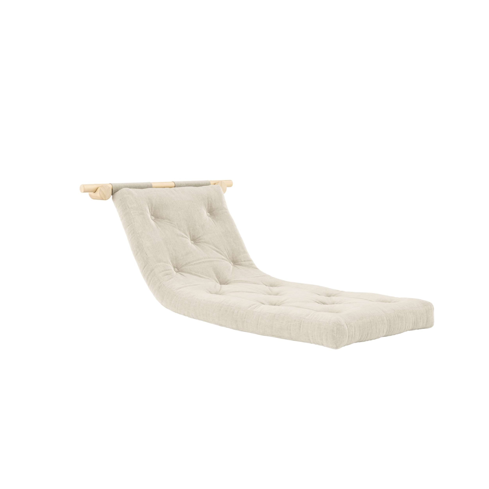 Karup Design Schlafsofa »Hooked Schlafsessel, Sitz- und Schlafplatz, Wandmontiert, platzsparend«, Futonmatratze inkl. Halterungsset aus FSC®-zertifiziertem Massivholz