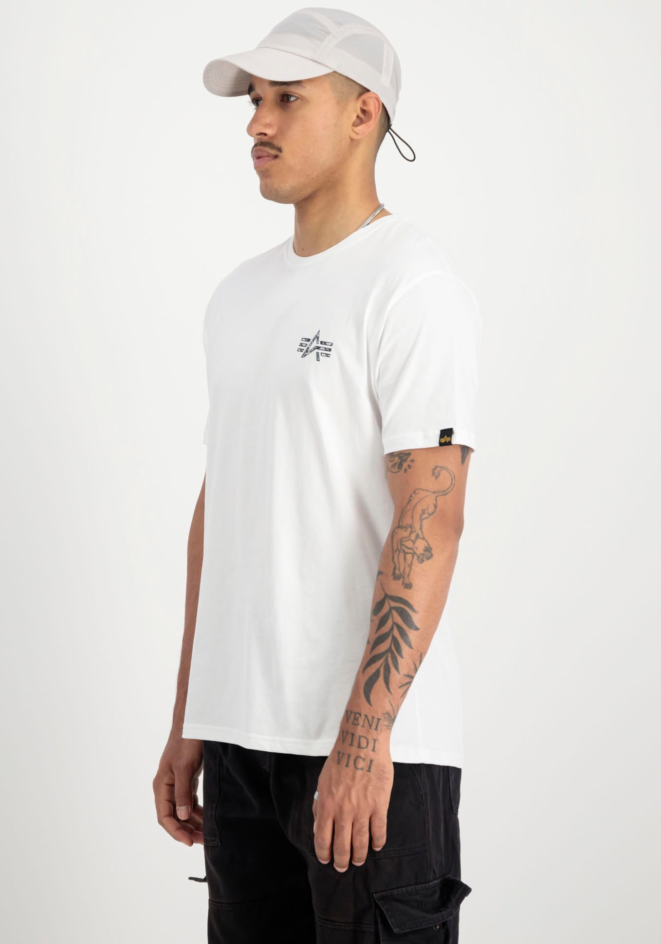 Alpha Industries Rundhalsshirt "Signature BP T" Baumwolle, regular fit günstig online kaufen