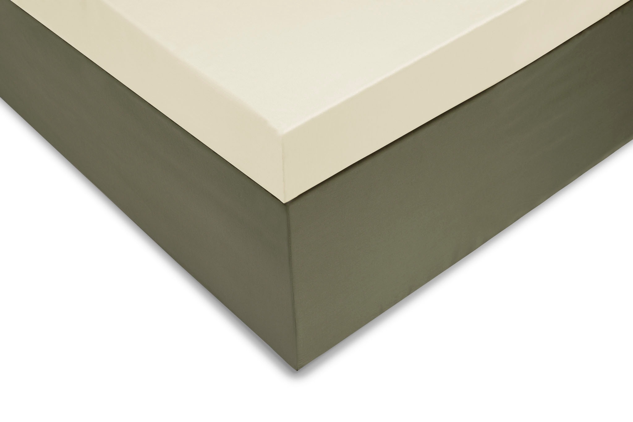 ZO HOME Spannbettlaken "Satinado" Laken aus 100% Baumwolle, hochwertiges Mako-Satin, Betttuch ab 90x200