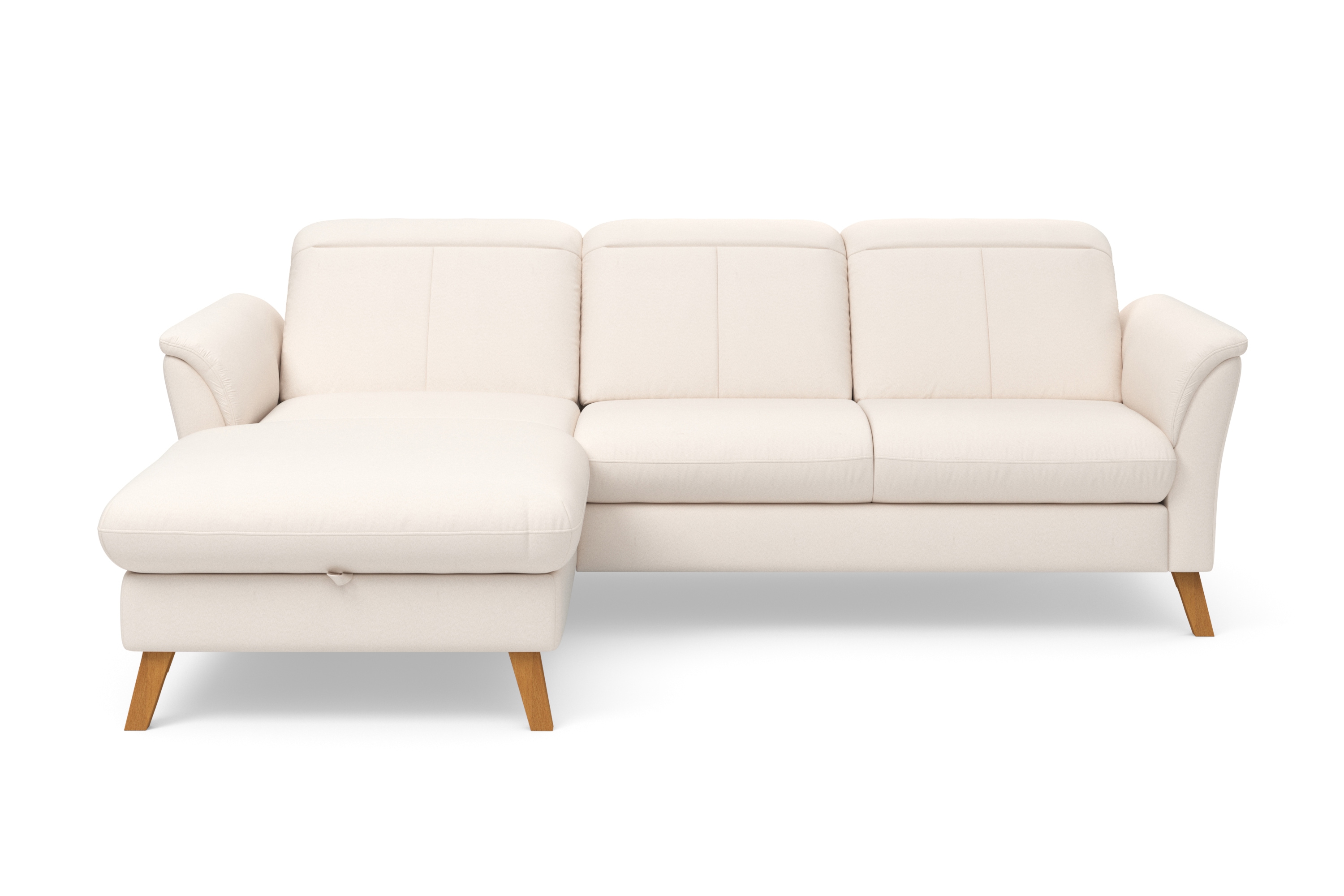 sit&more Ecksofa "Romero L-Form" wahlweise mit oder ohne Relax-Funktion, Schlaffunktion, Bettkasten