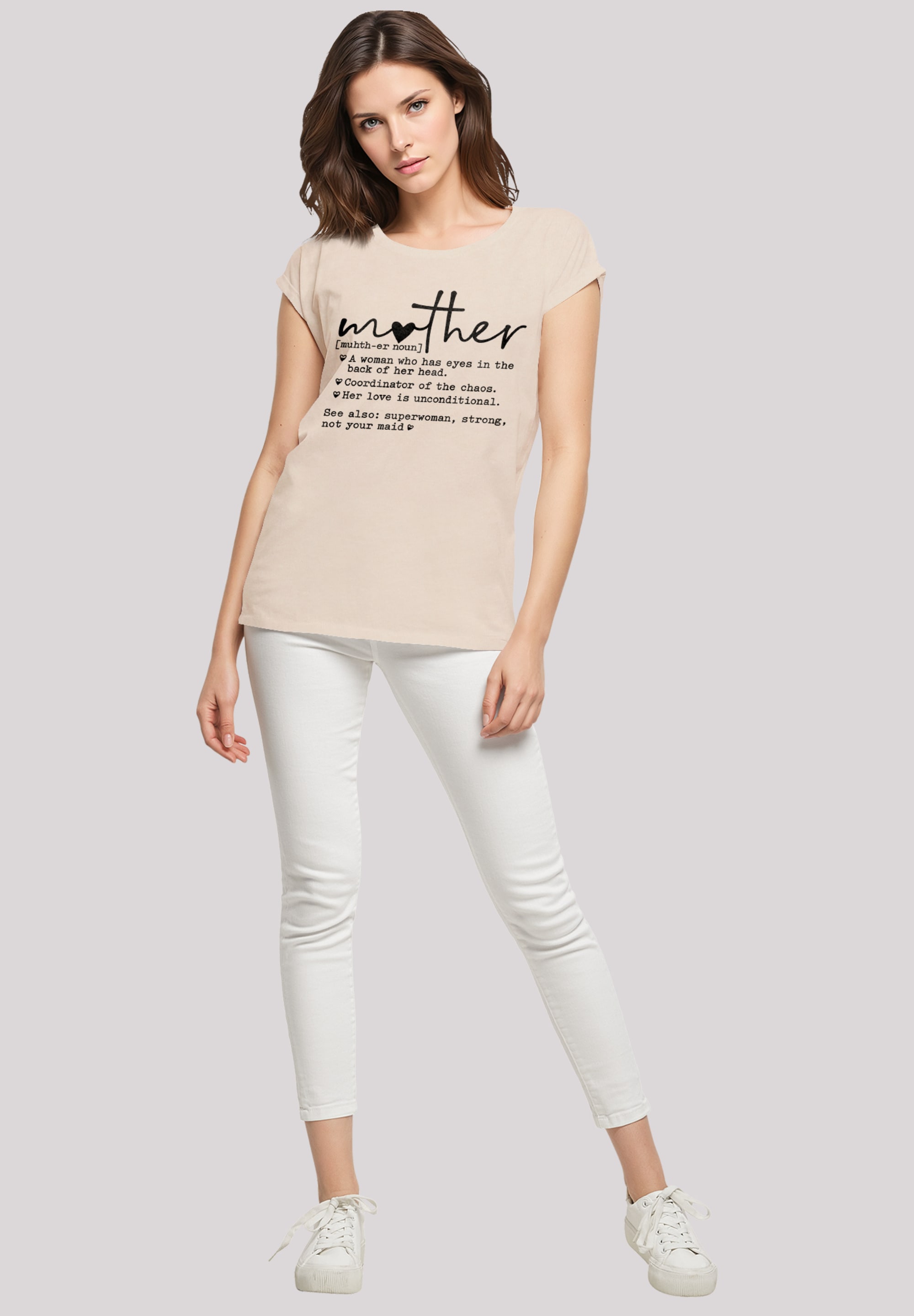 F4NT4STIC T-Shirt »Muttertag Superwoman Mama«, Premium Qualität