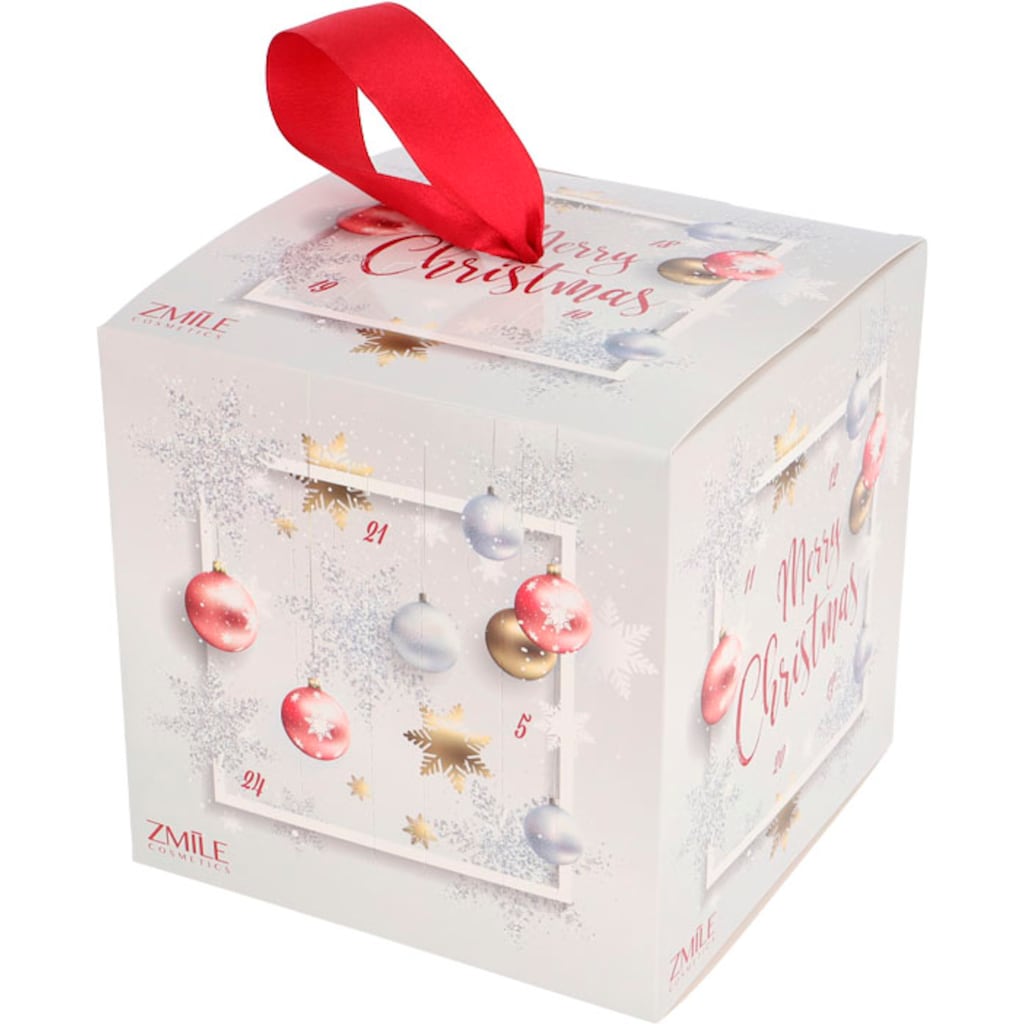 ZMILE COSMETICS Adventskalender »ZMILE COSMETICS Adventskalender Cube 'Merry Christmas' vegane Kosmetik«, ab 13 Jahren, vegane Kosmetik