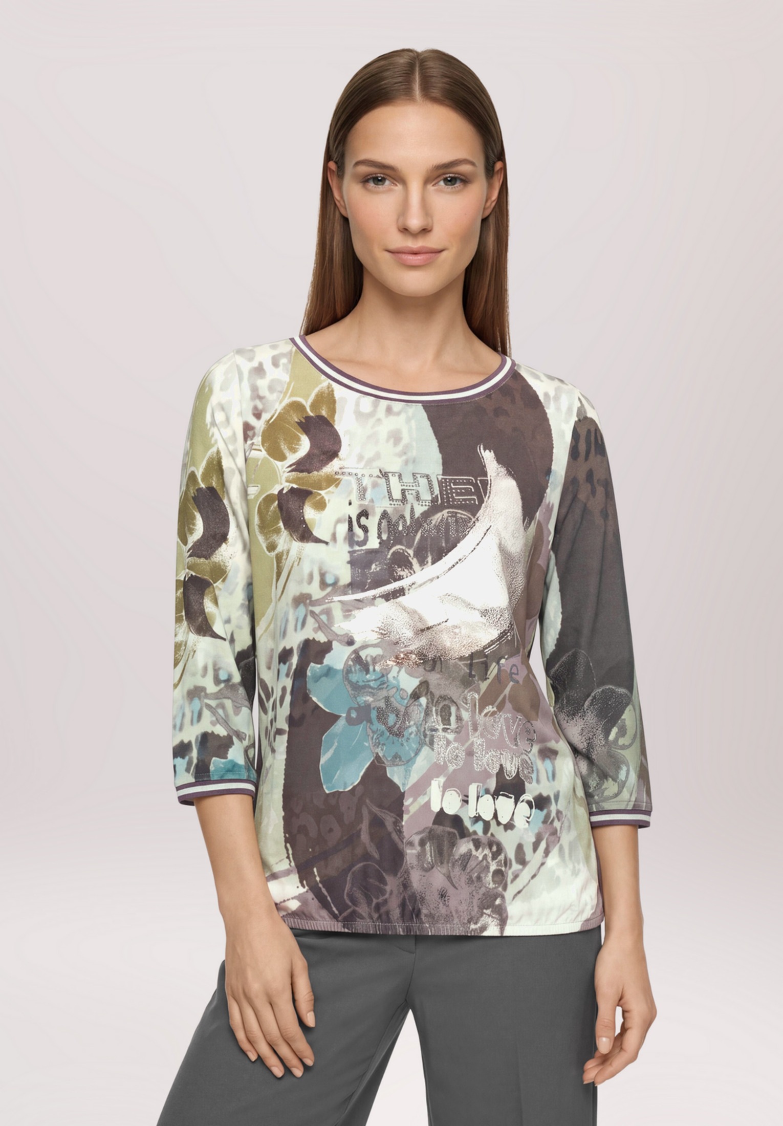 Betty Barclay 3/4-Arm-Shirt »Damen mit Tunnelzug« 1