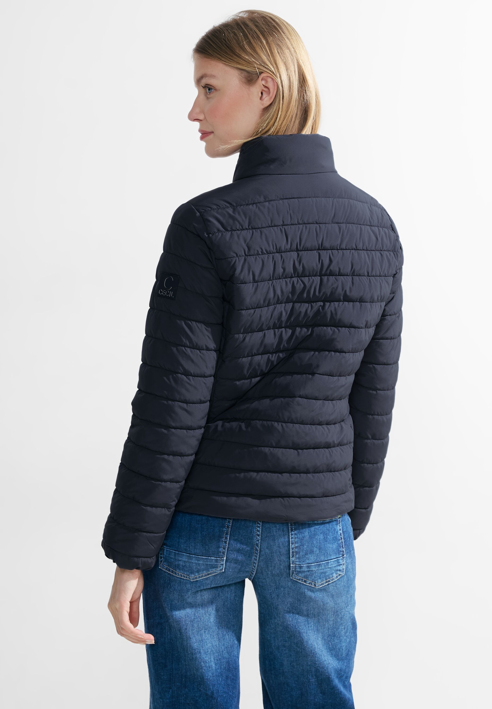 Cecil Steppjacke, ohne Kapuze, in Unifarbe günstig online kaufen