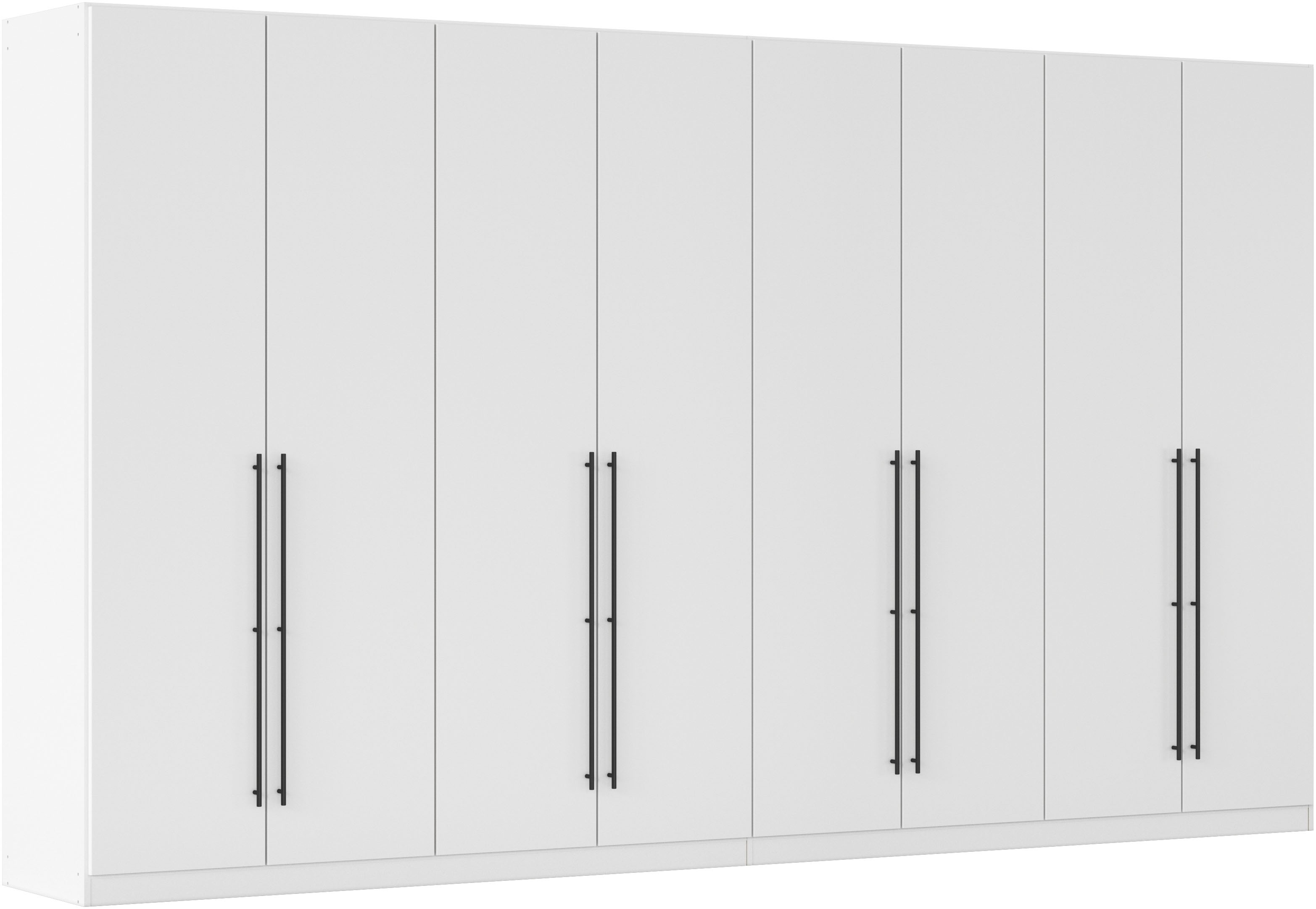 OTTO home Kleiderschrank "Mehrzweckschrank Aktenschrank Möbel Mietswohnung Schlafzimmer AVOLA" 3 verschiedene Ausstattungen BASIC/CLASSIC/PREMIUM (inkl. SOFT-CLOSE), mit hochwertigen Stangengriffen in Schwarz aus Metall MADE IN GERMANY