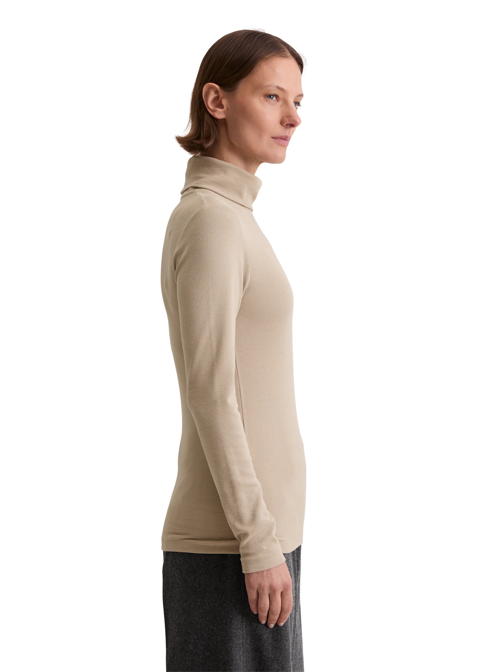 Marc OPolo Langarmshirt "aus soft geripptem Jersey" günstig online kaufen