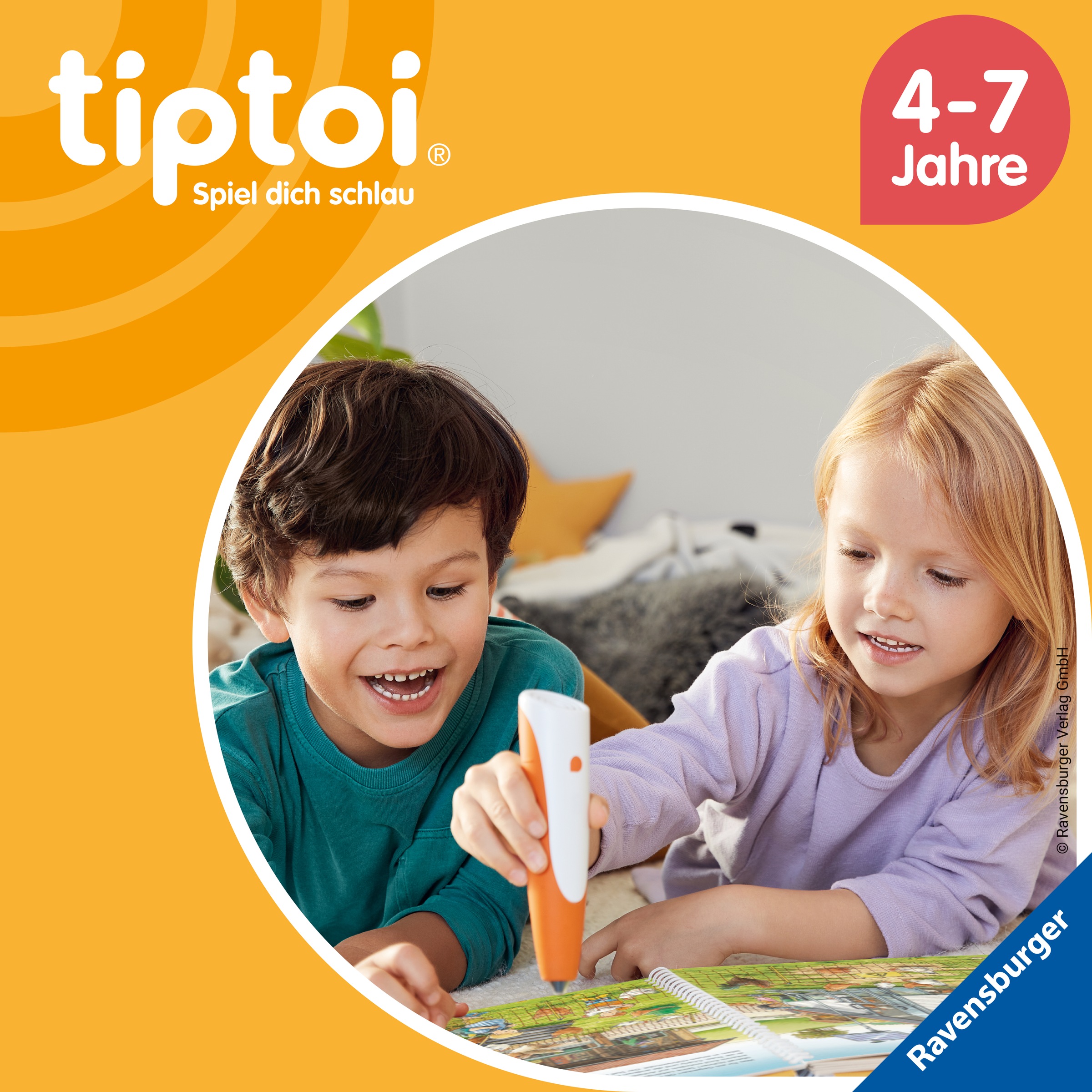 Ravensburger Kinderbuch »tiptoi® Bildergeschichten über den Umgang mit Gefühlen« Iggy Igel und die Sache mit der Freundschaft; Made in Europe