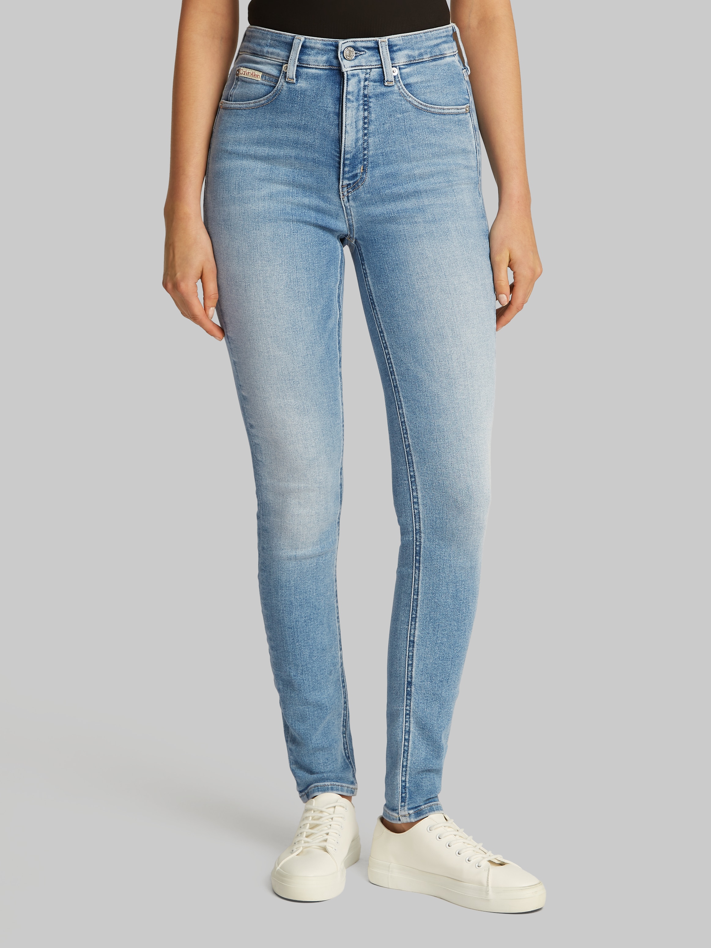 Calvin Klein Jeans Skinny-fit-Jeans "HIGH RISE SKINNY", im 5-Pocket-Style