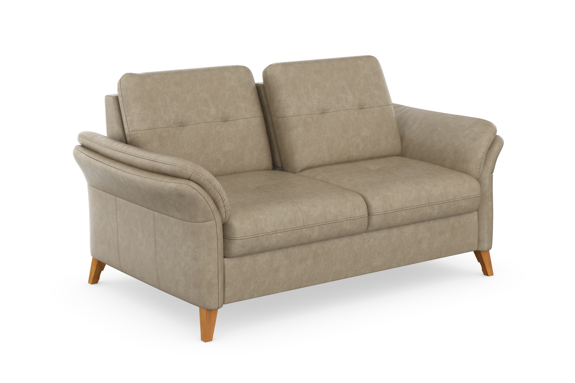 sit&more 2-Sitzer »Göteborg«, inklusive Sitztiefenverstellung und Federkern