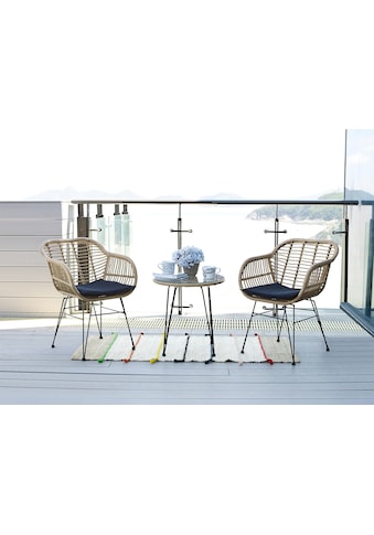 Homexperts Balkonset »Ylvi«, (5 tlg.), inklusive Sitzkissen und Beistelltisch, 2... kaufen