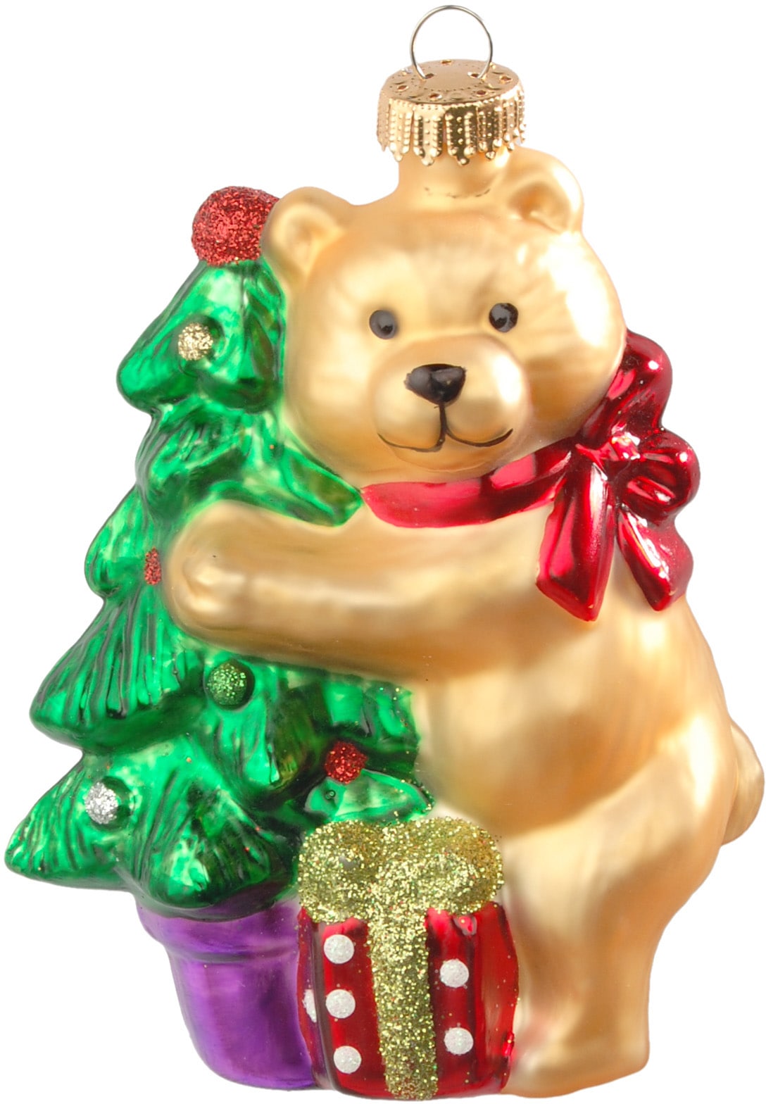 Krebs Glas Lauscha Christbaumschmuck »CBK01001 Weihnachts...