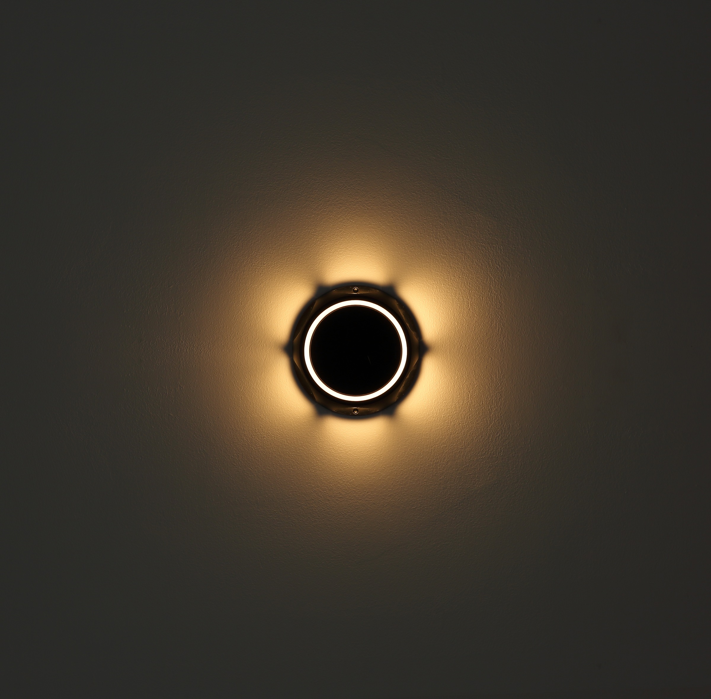 GLOBO LIGHTING LED Solarleuchte »SOLARLEUCHTE ALUMINIUM DRUCKGUSS SCHWARZ MATT, 1XL« LED-Modul 1 Stk. Warmweiß