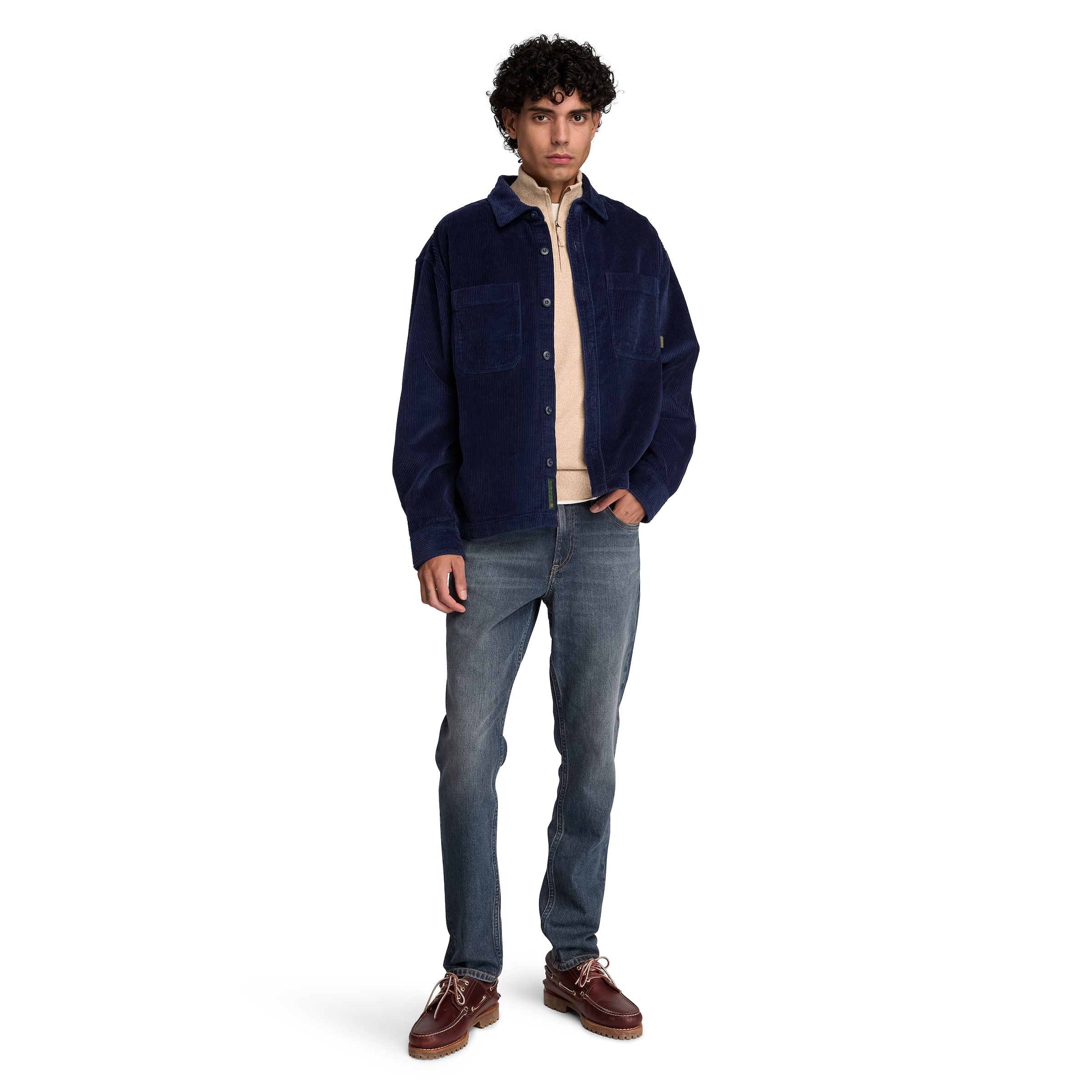 Timberland Sweatshirt »WILLIAMS RIVER - Cotton 1/4 Zip Swe«, mit 1/4-Zip-Verschluss, aus Baumwolle, auch in großen Größen
