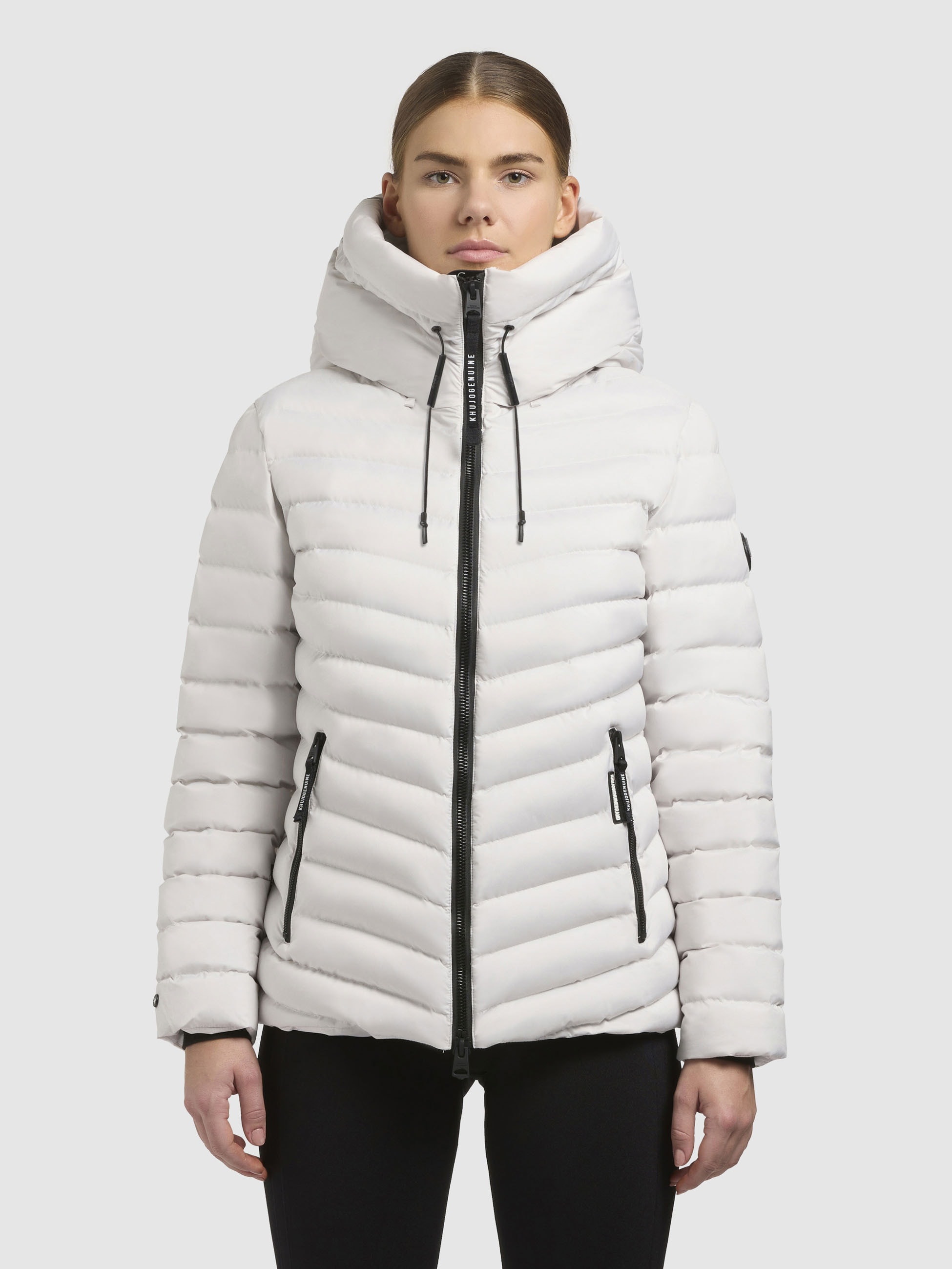 khujo Steppjacke »PACE«, mit Kapuze