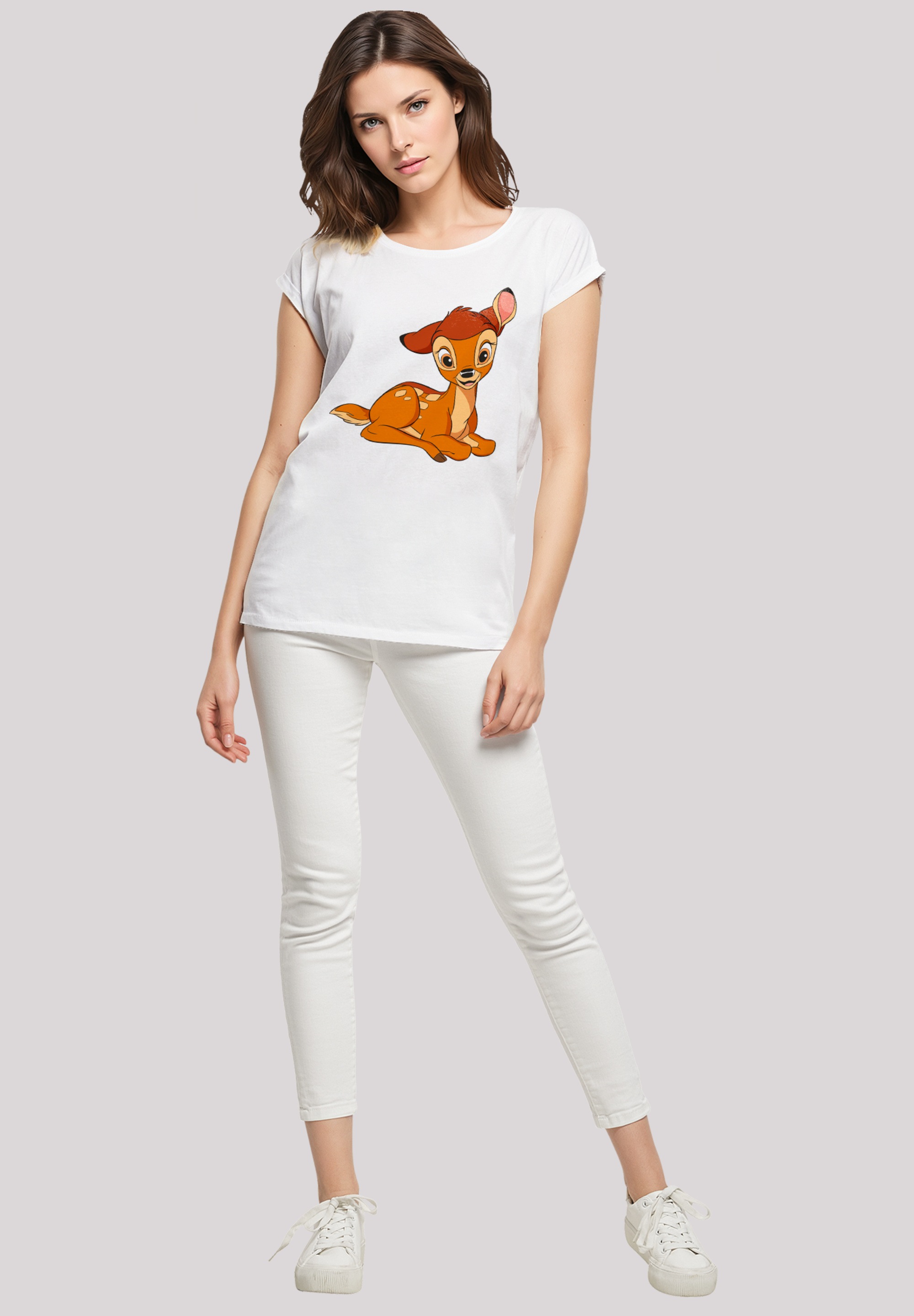 F4NT4STIC T-Shirt »Disney Bambi Sitting Disney Bambi«, Premium Qualität