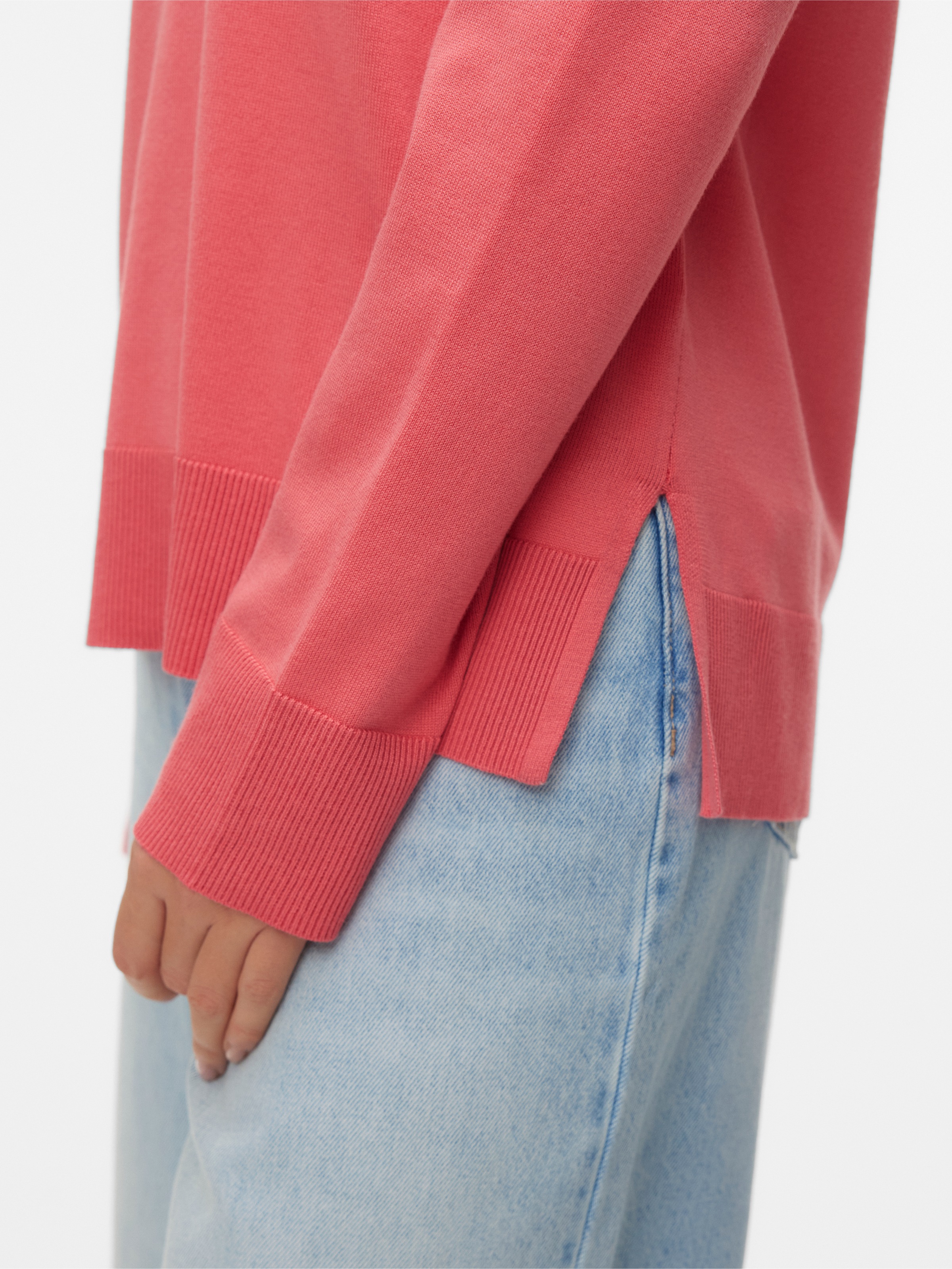 Thumbnail - Vero Moda "VMSILJE LS V-NECK PULLOVER GA NOOS"