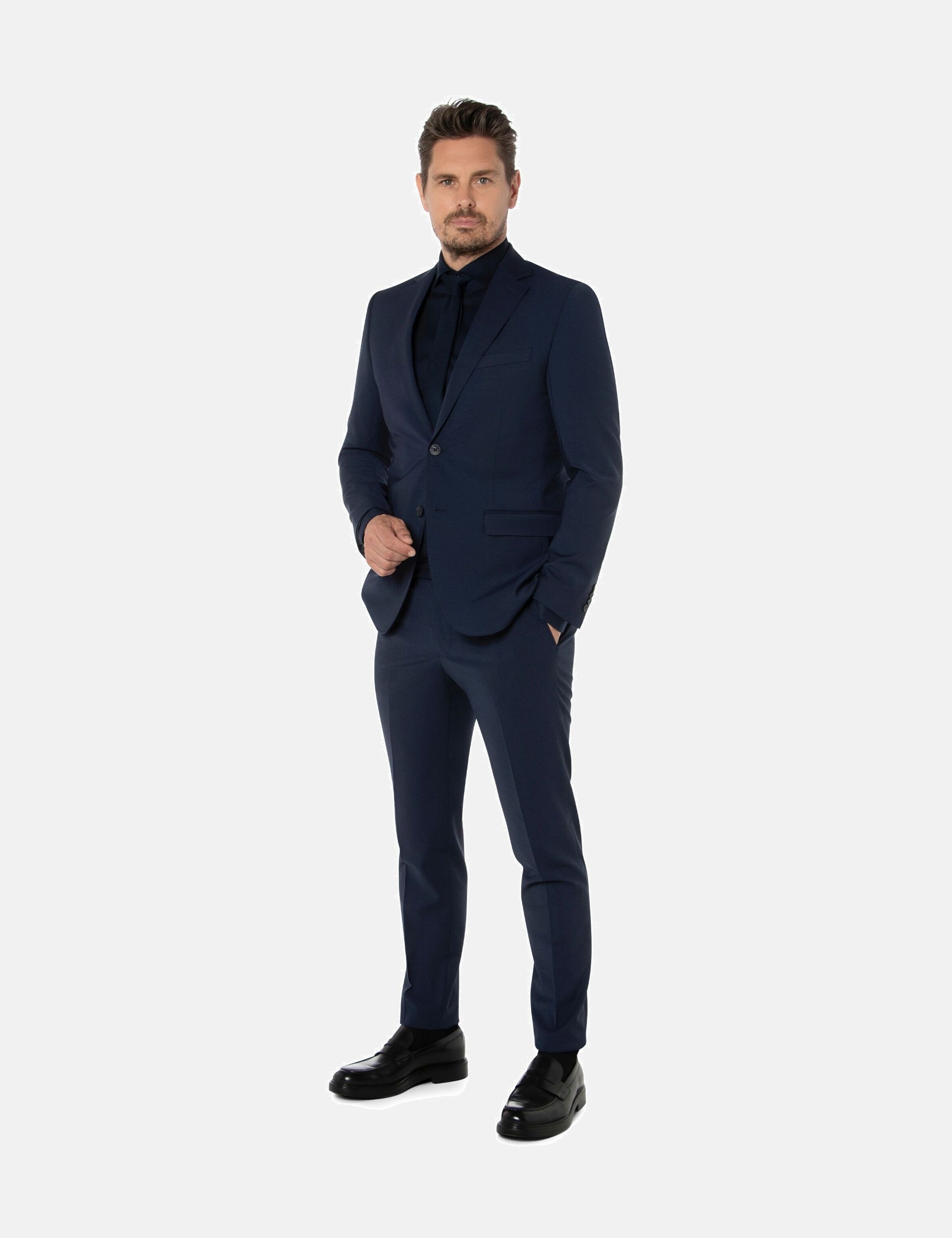 Thomas Goodwin Anzug »Anzug«, (2 tlg.), slim fit, im Slim-Fit, 10103-0-20707