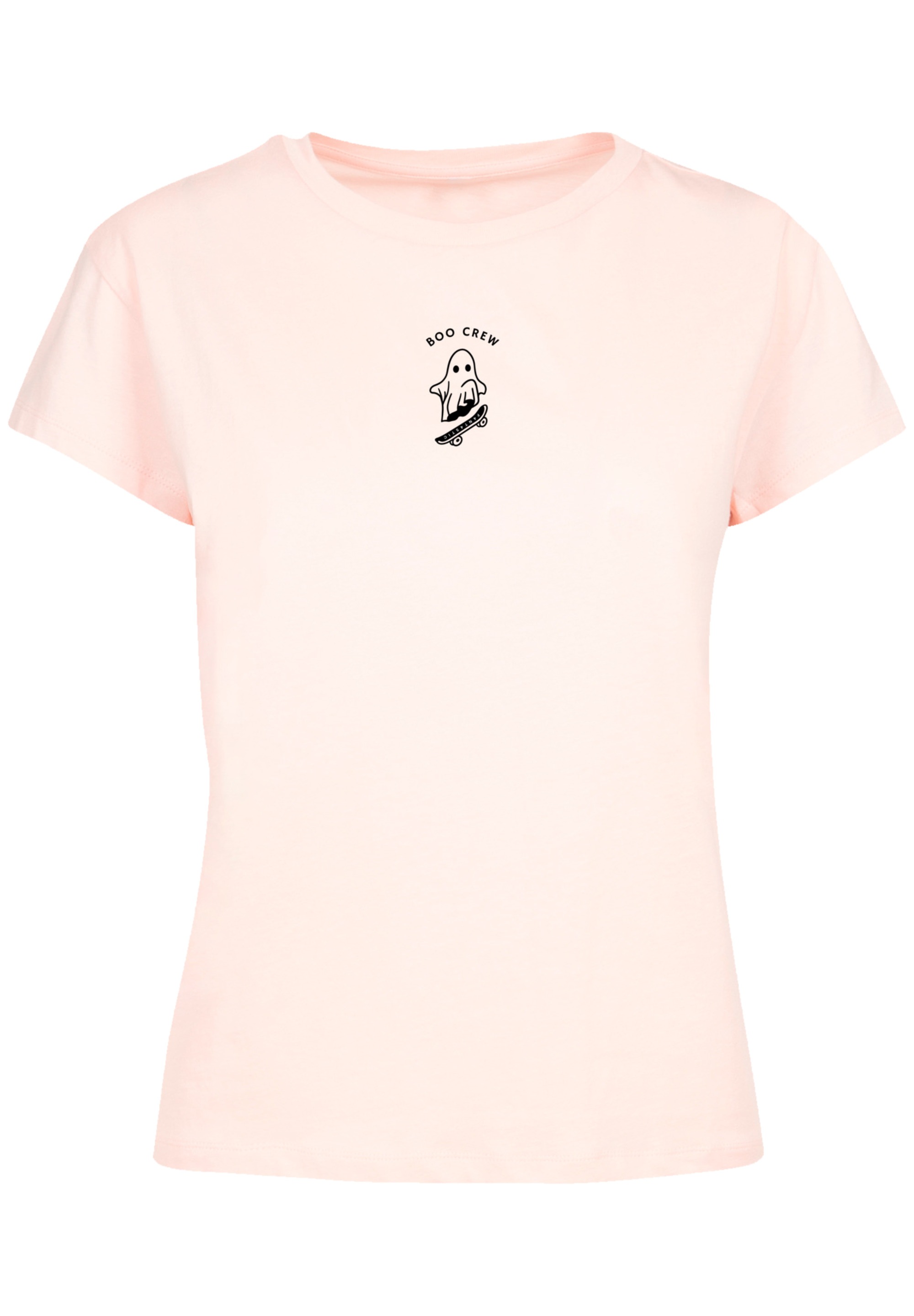 F4NT4STIC T-Shirt »Boo Crew Halloween«, Print