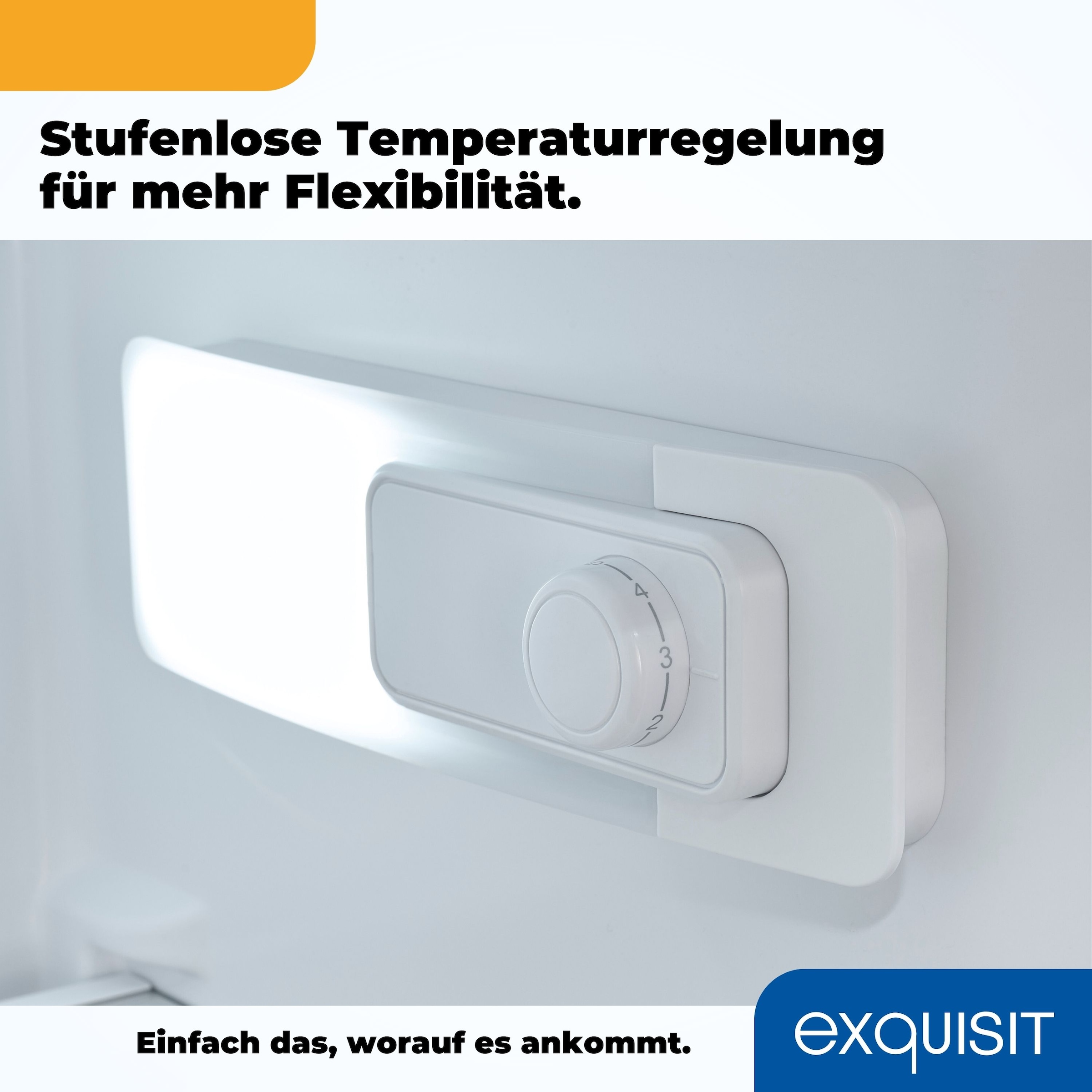 exquisit Kühl-/Gefrierkombination »KGC270-45-040D«