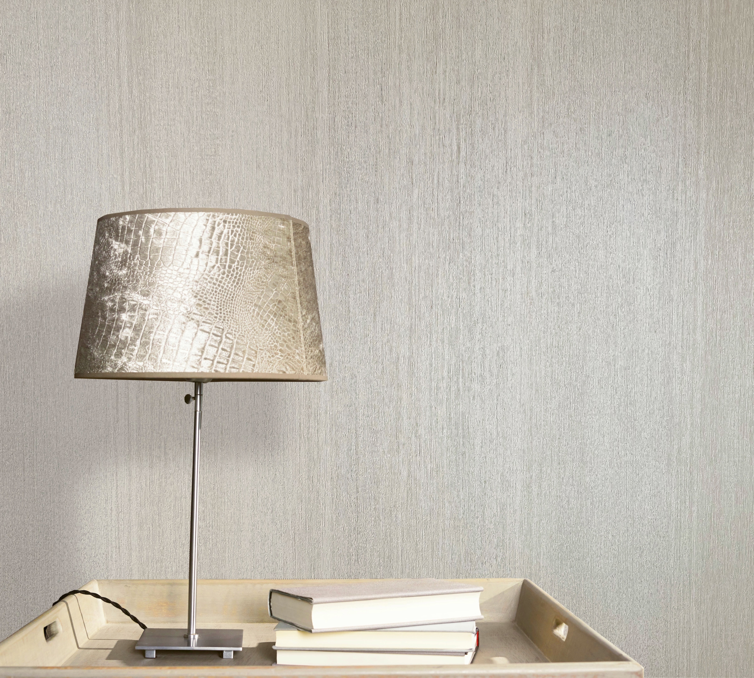 Marburg Vliestapete gestreift moderne Tapete für Wohnzimmer Schlafzimmer Küche