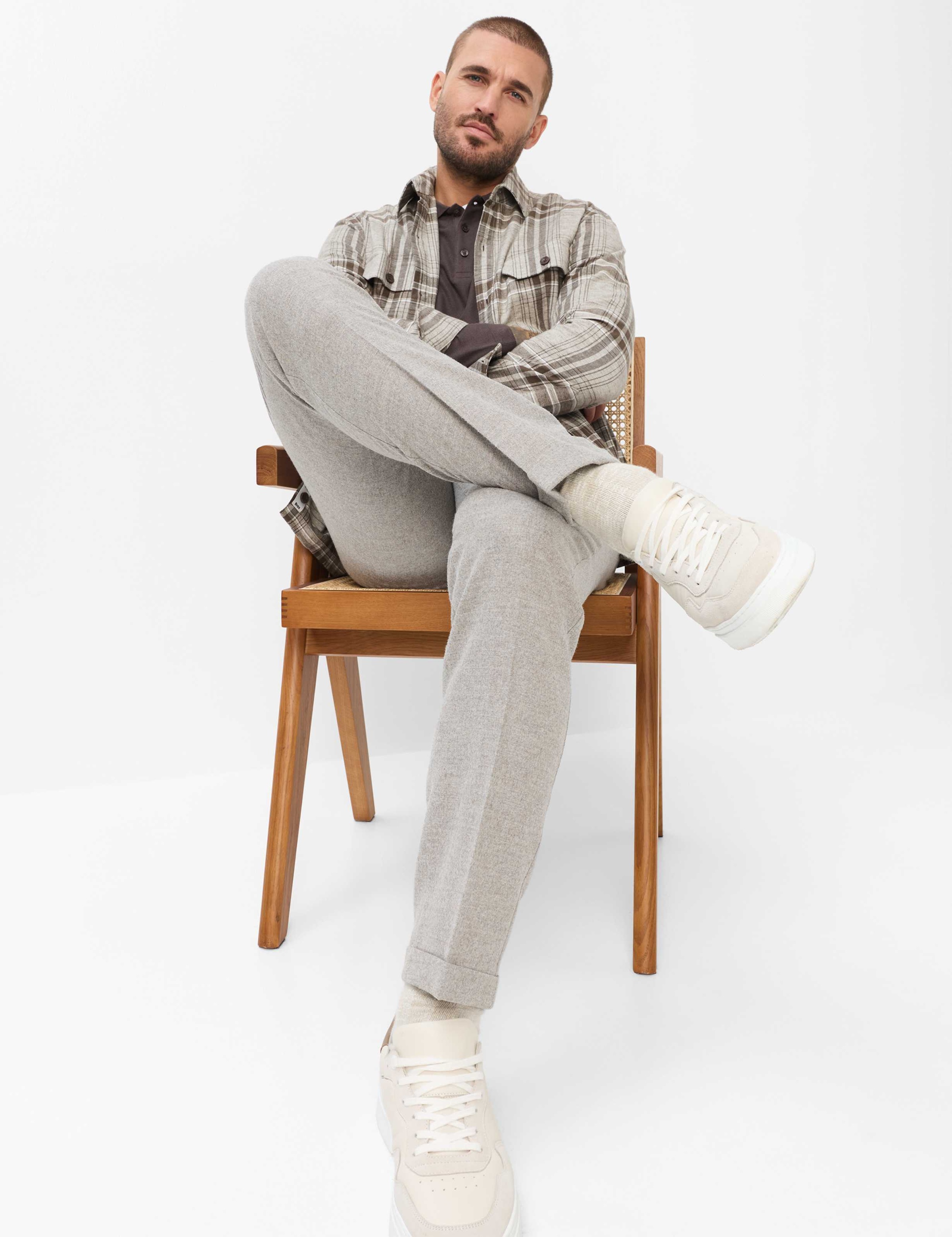 Brax Bundfaltenhose »Style TINO«