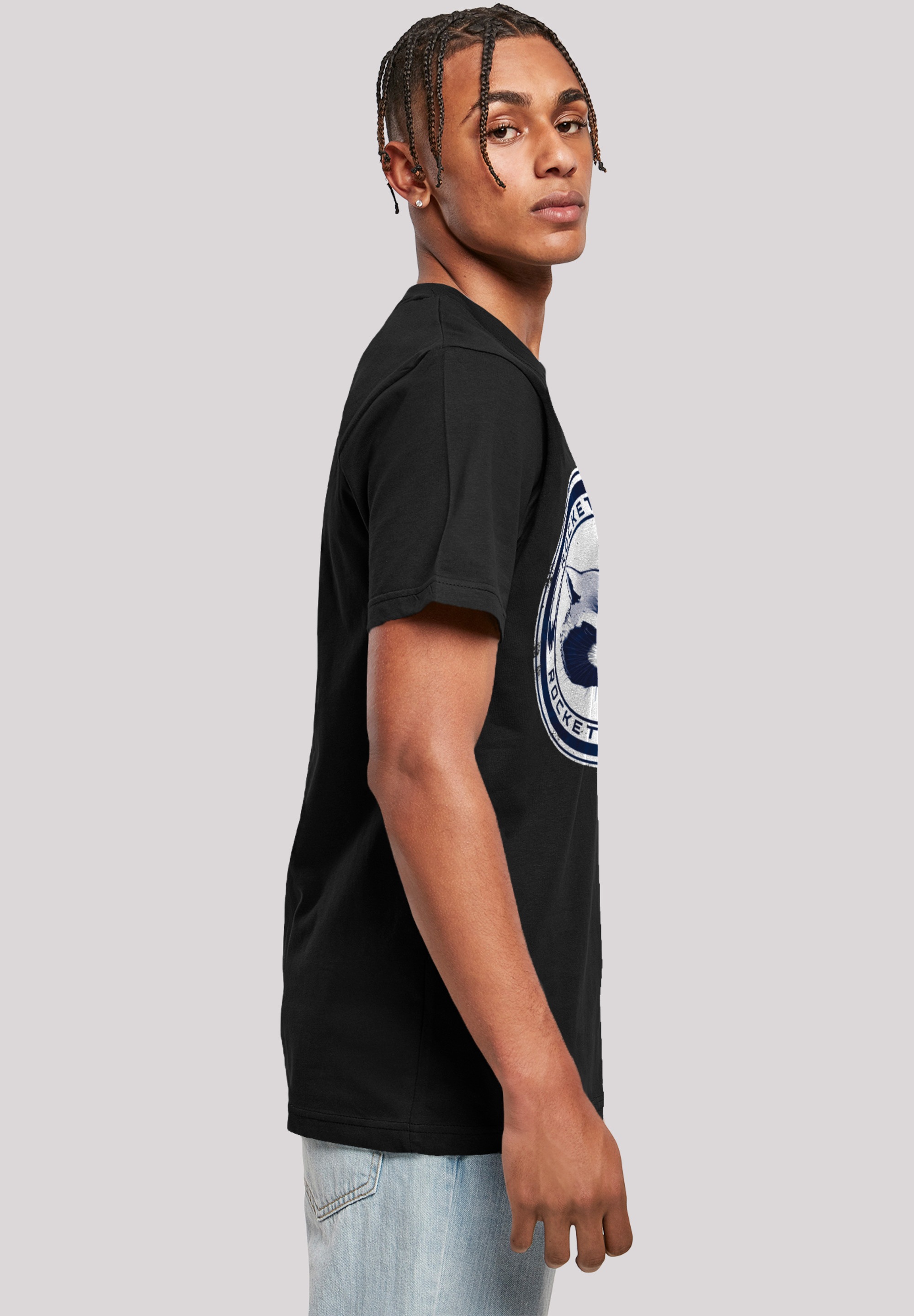 F4NT4STIC T-Shirt »Marvel Guardians Of The Galaxy Rocket Powered« Herren,Premium Merch,Regular-Fit,Basic,Logo Print