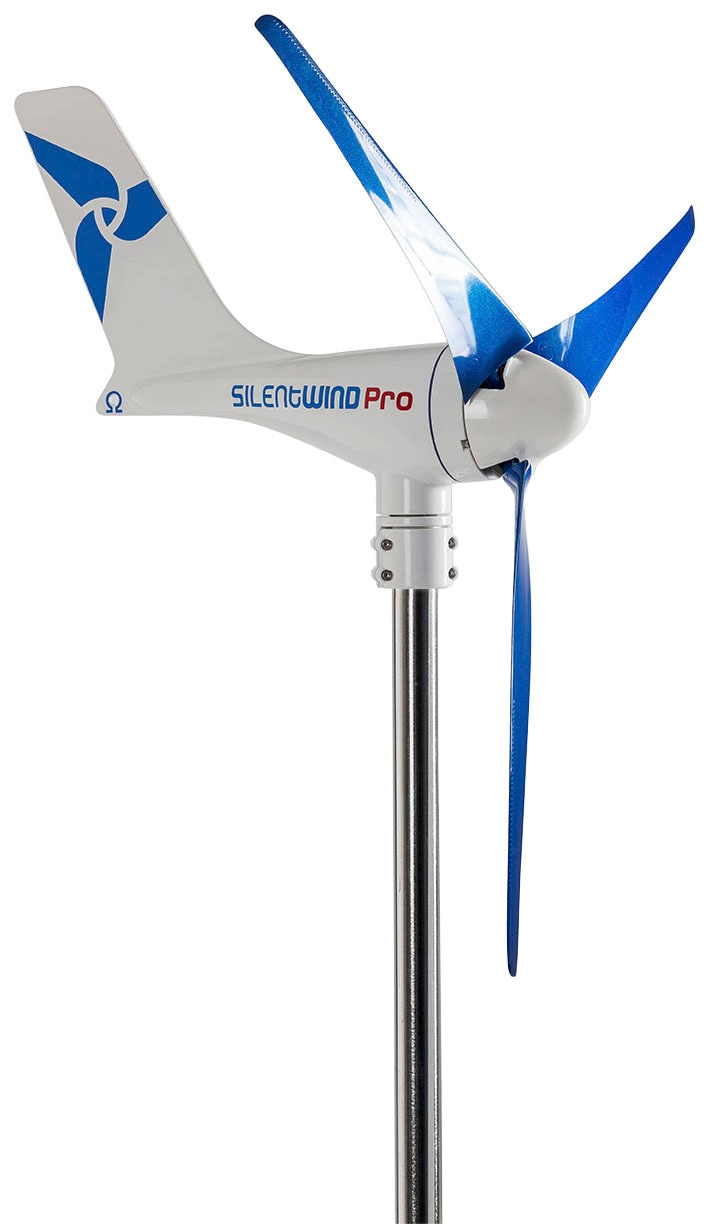 VICTRON ENERGY Windgenerator "Silentwind Pro", B:78cm L:21cm Ø:40cm, weiß, Windgeneratoren