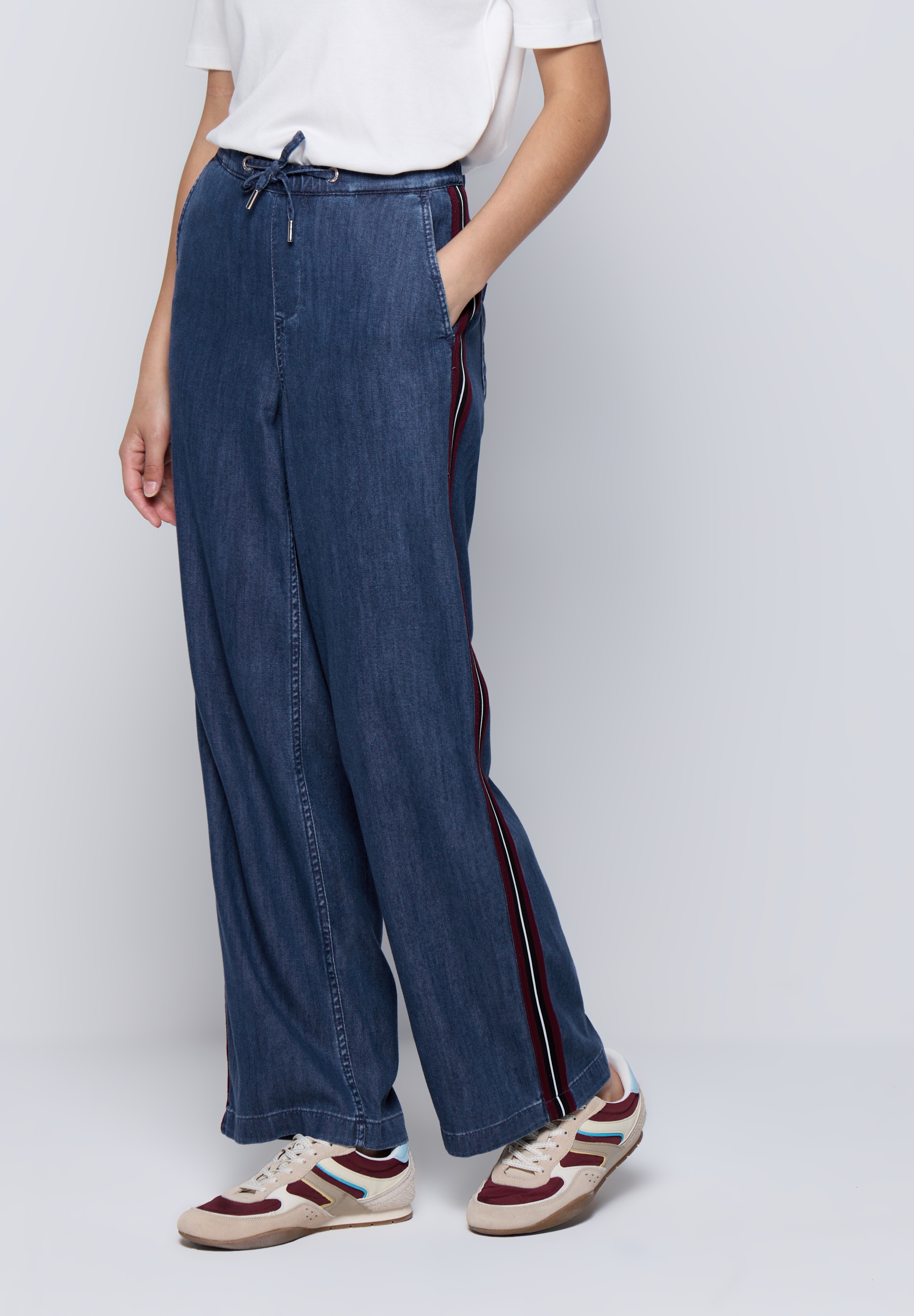 STREET ONE Loose-fit-Jeans, Middle Waist