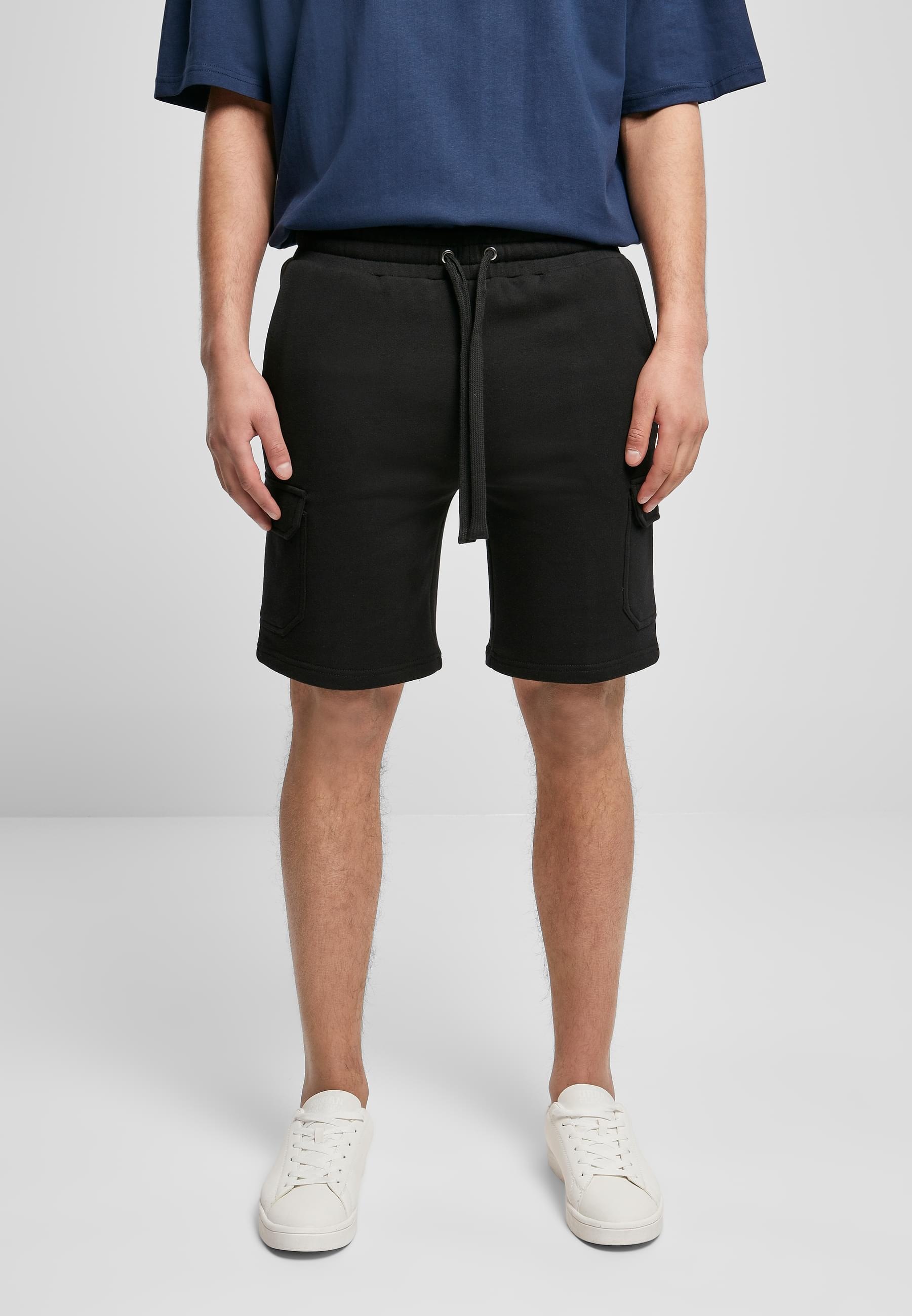 URBAN CLASSICS Sweatshorts »Urban Classics Herren Organic Cargo Sweatshorts«, (1 tlg.)