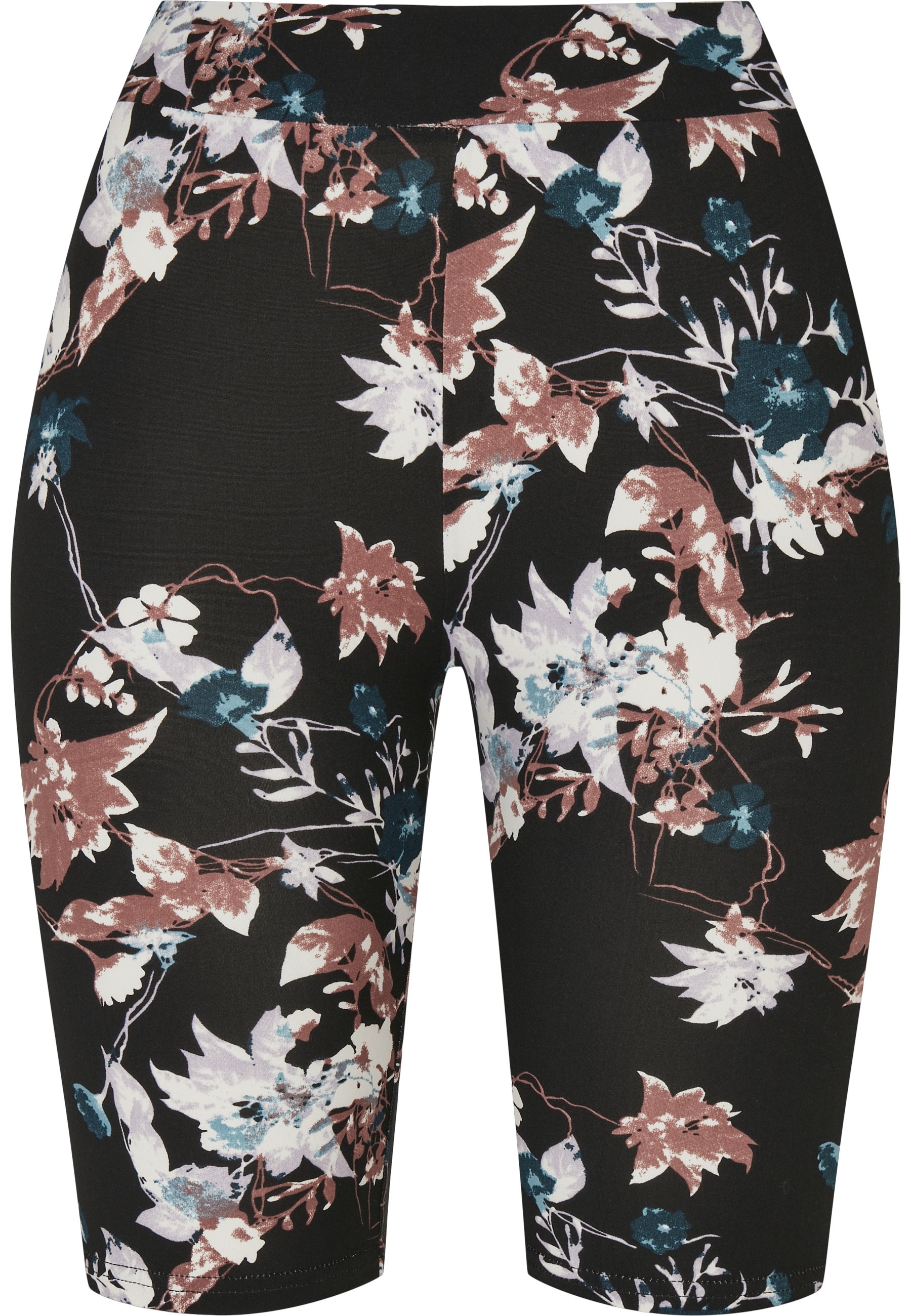 URBAN CLASSICS Fahrradhose "Urban Classics Damen Ladies Soft AOP Cycle Shorts"