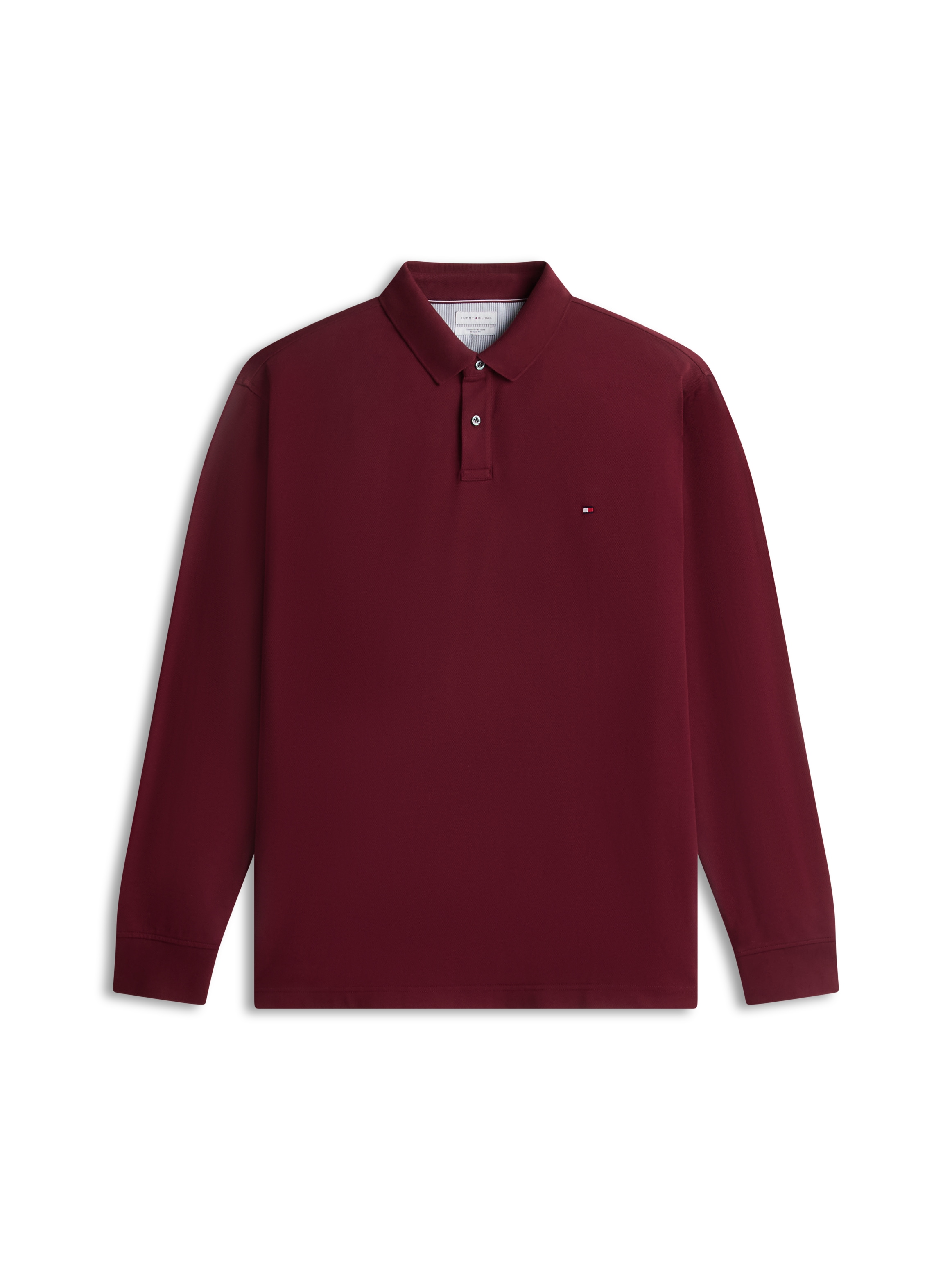 Tommy Hilfiger Big & Tall Langarm-Poloshirt »BT-1985 REGULAR LONGSLEEVE« Große Größen, Stretch-Pique