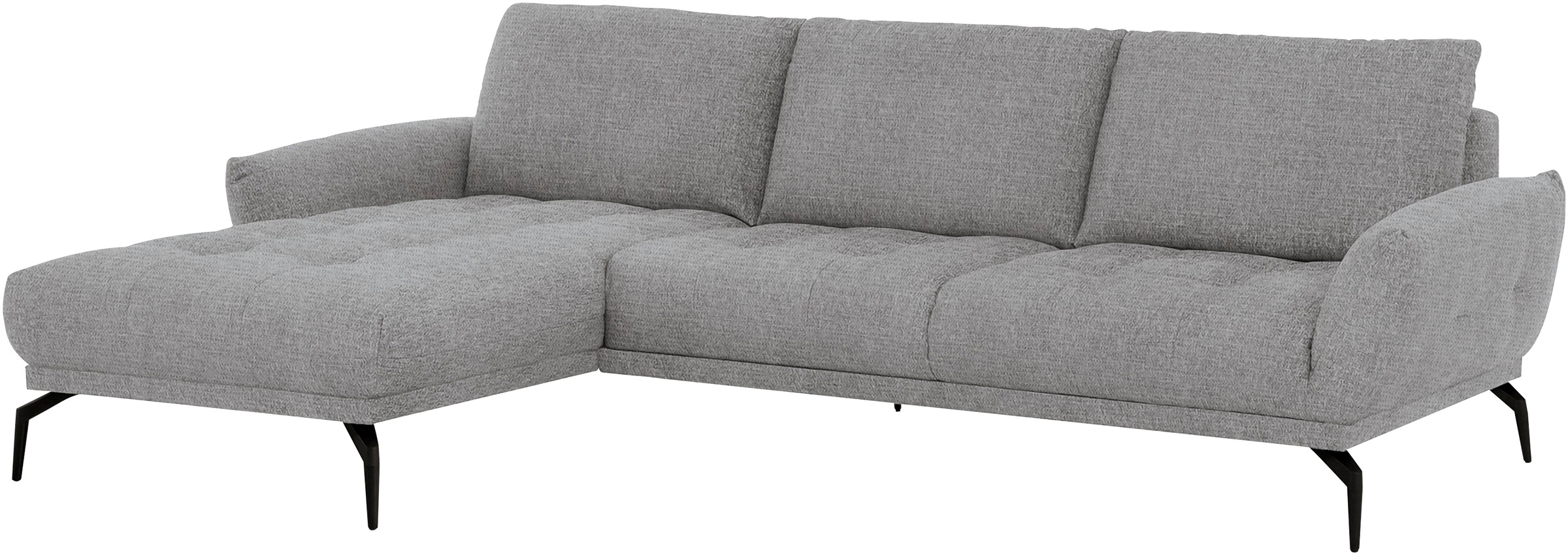 exxpo - sofa fashion Ecksofa "NICEA erstklassiger Sitzkomfort, L-Form, bode günstig online kaufen