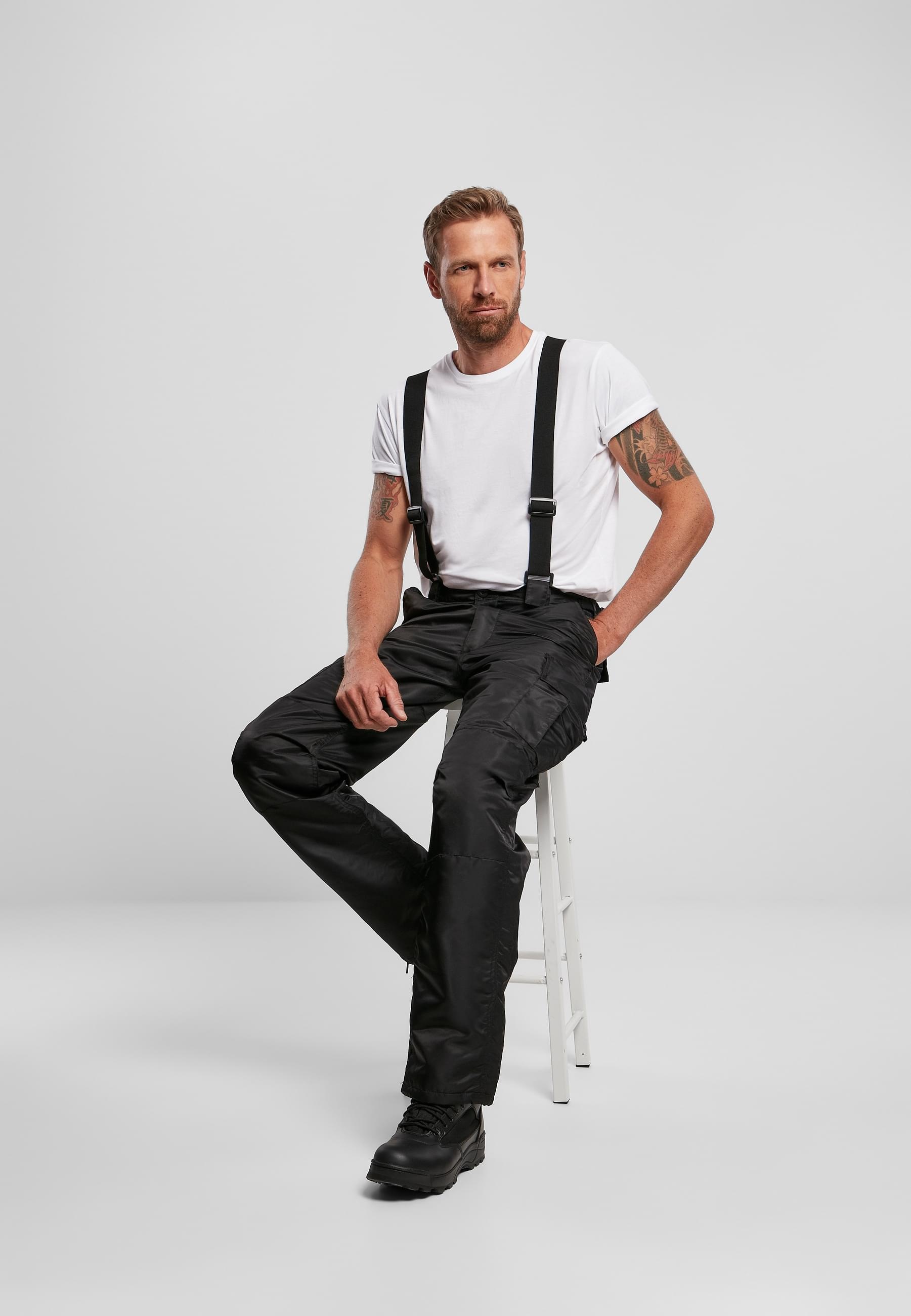 Brandit Bequeme Jeans »Brandit Herren Thermal Dungarees«, (1 tlg.)