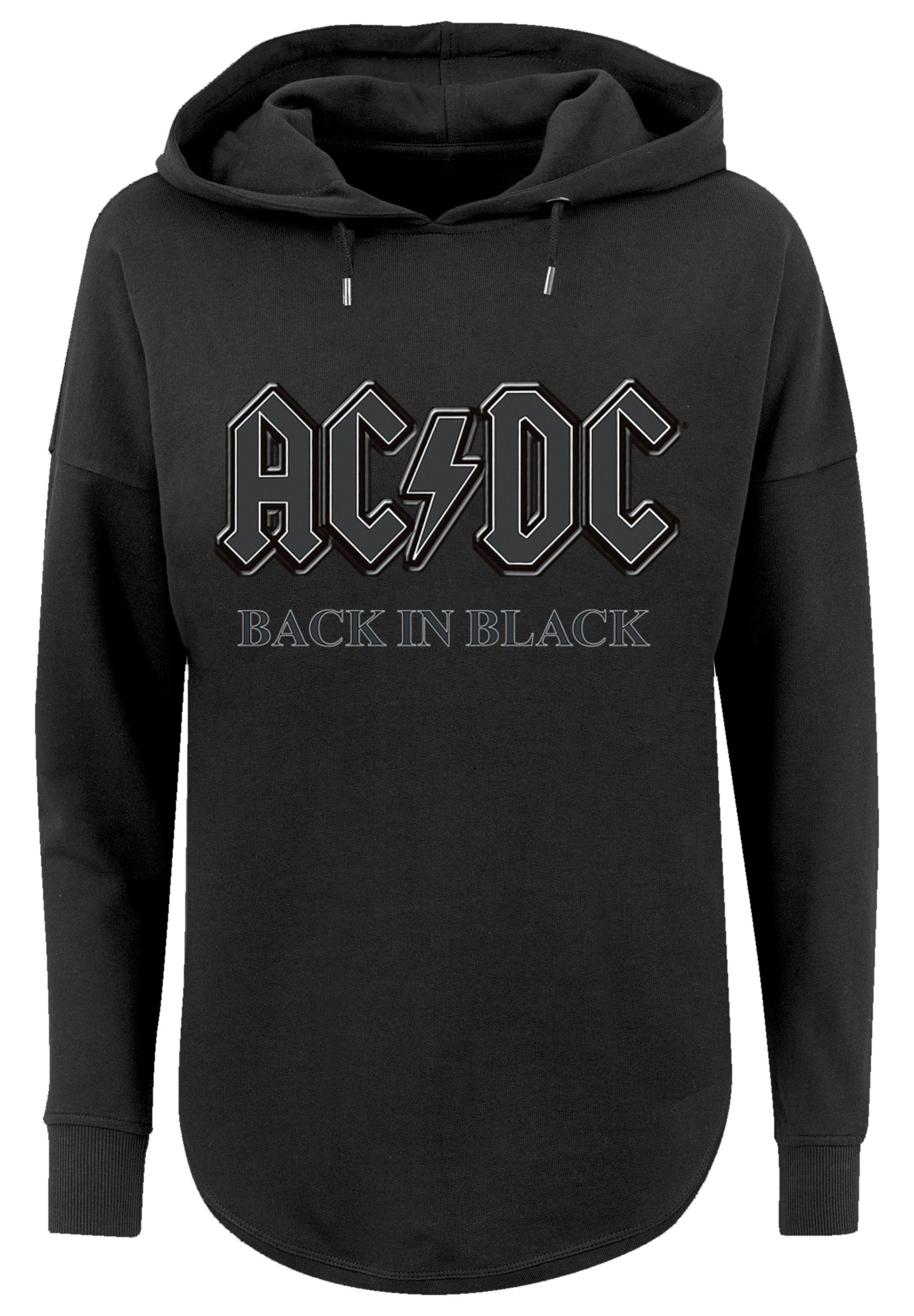 F4NT4STIC Kapuzenpullover ACDC Hoodie Back in Black Print günstig online kaufen