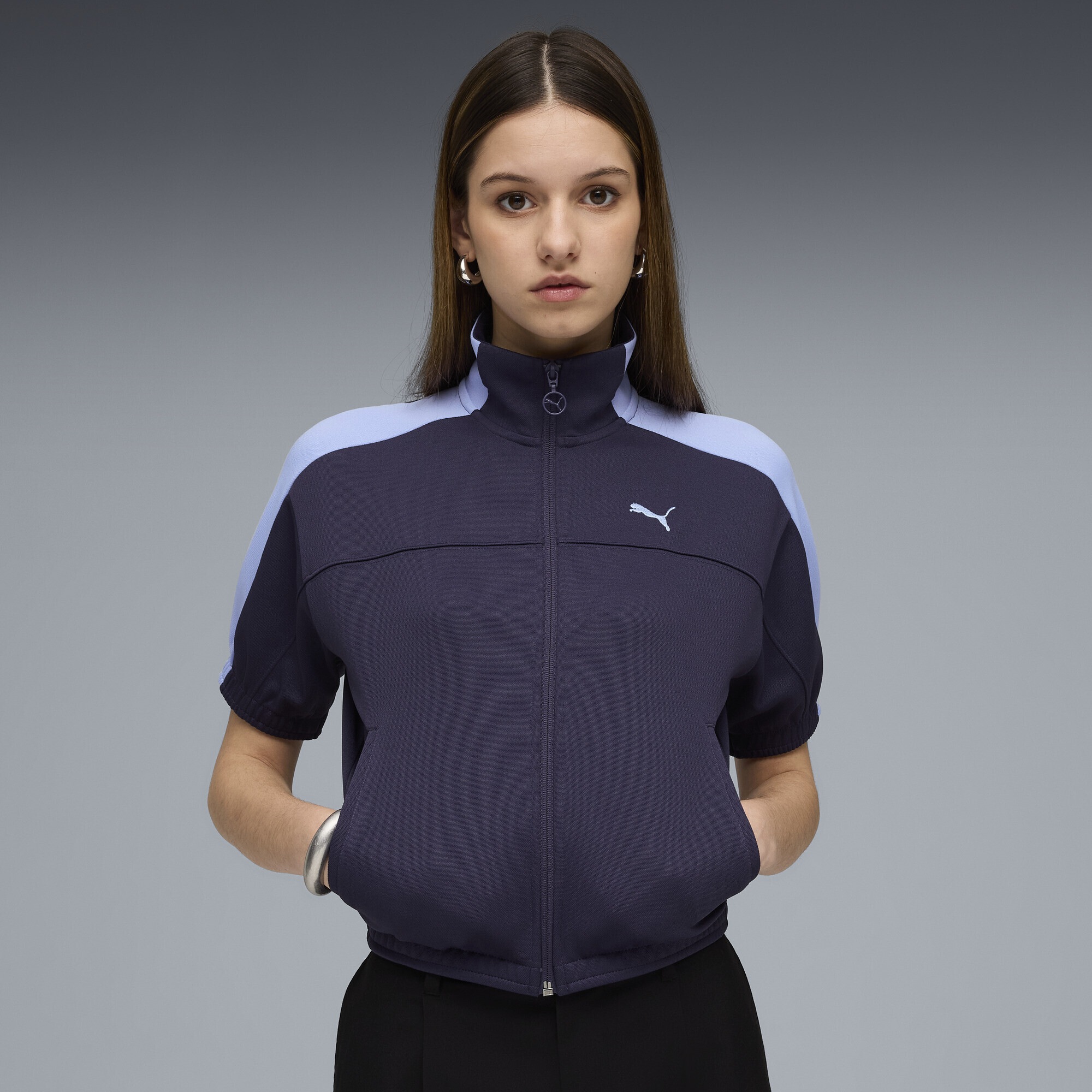 PUMA Trainingsjacke "T7 Full Zip Trainingsjacke Damen" günstig online kaufen