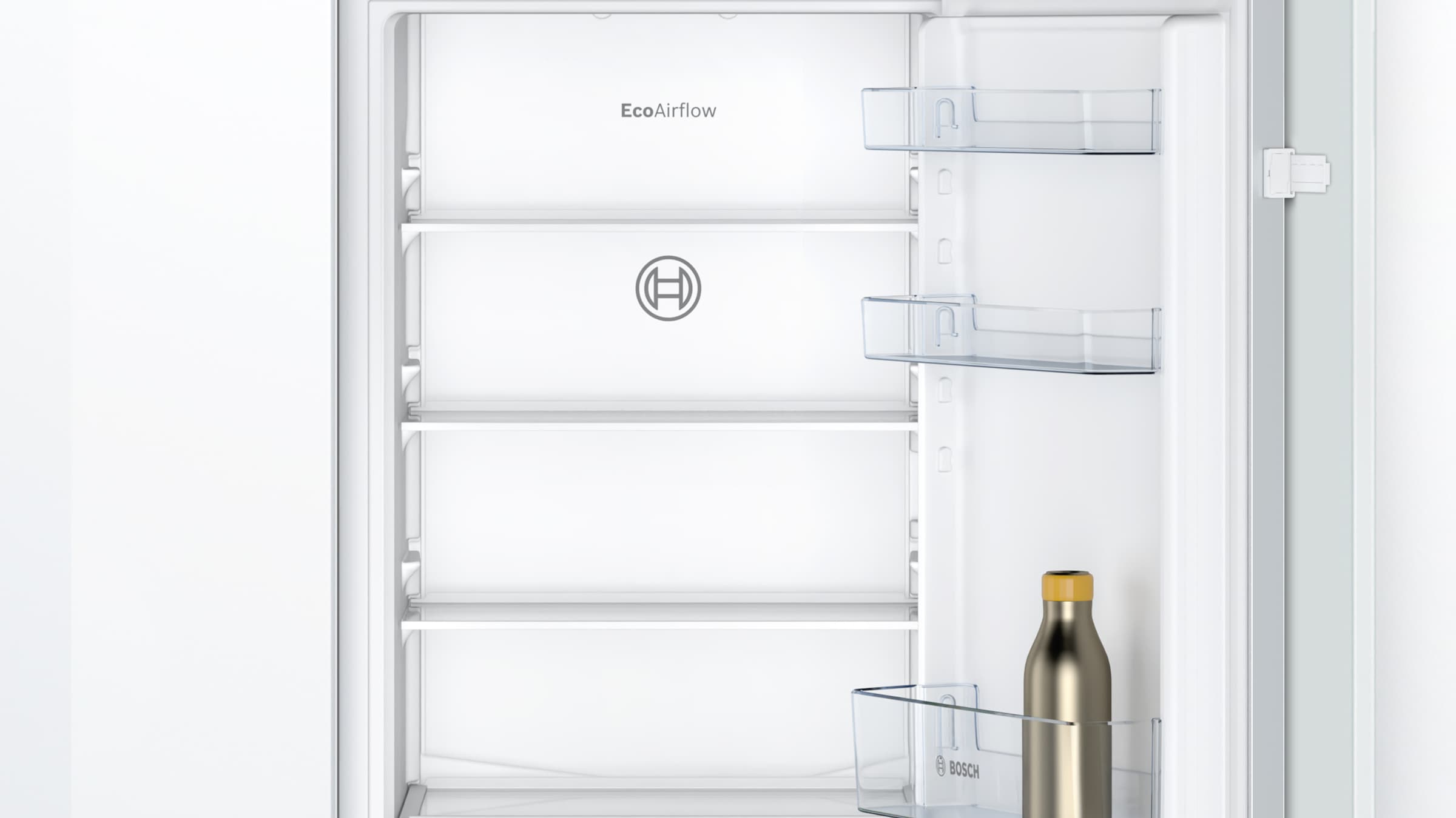 BOSCH Einbaukühlgefrierkombination Serie 2 »KIN86NSE0«